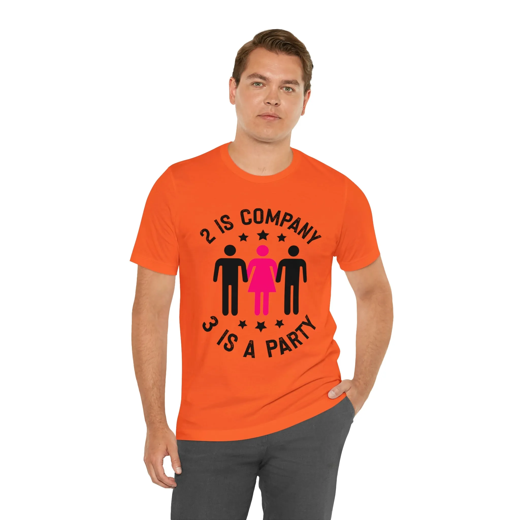 2 is Company Unisex Jersey Short Sleeve Tee
