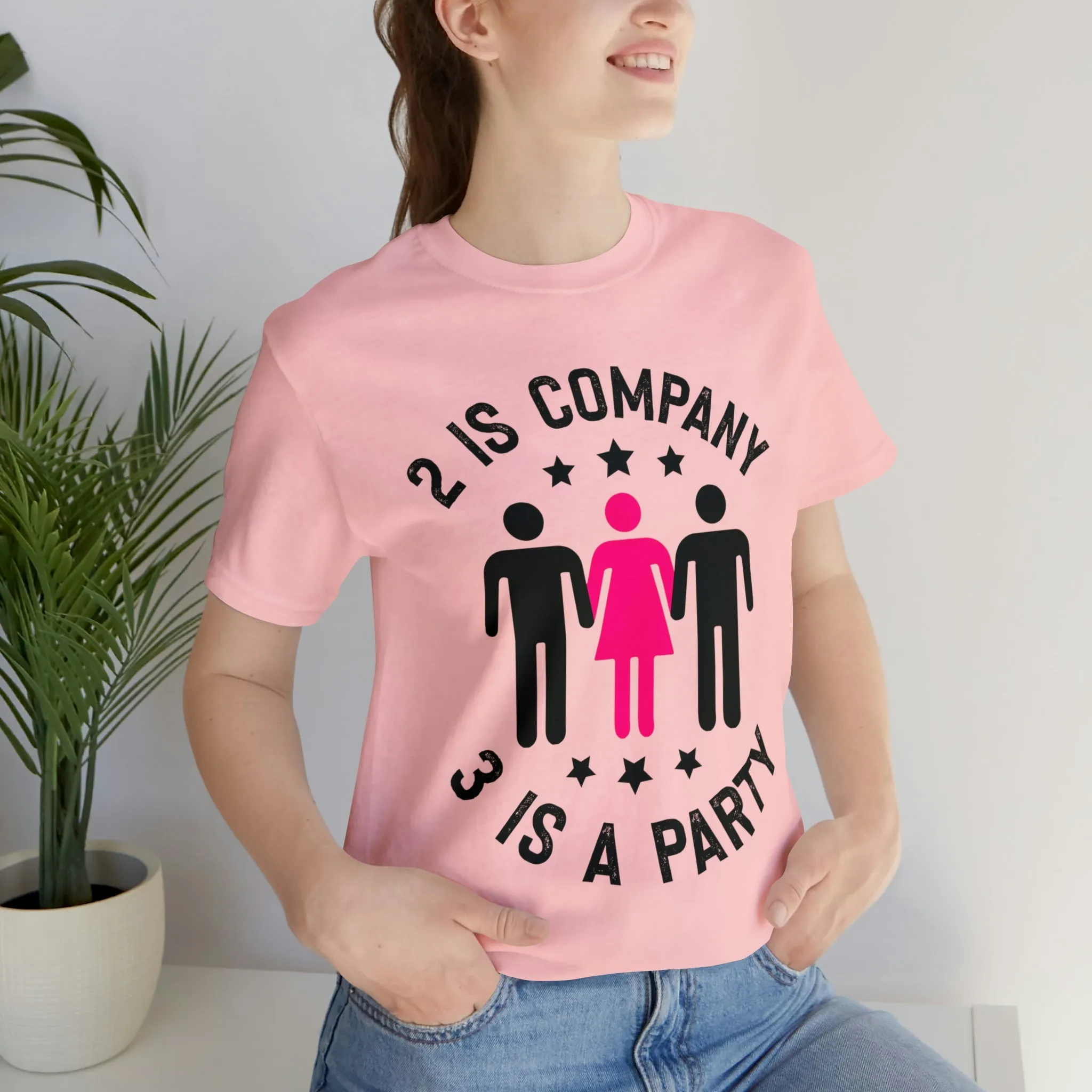 2 is Company Unisex Jersey Short Sleeve Tee