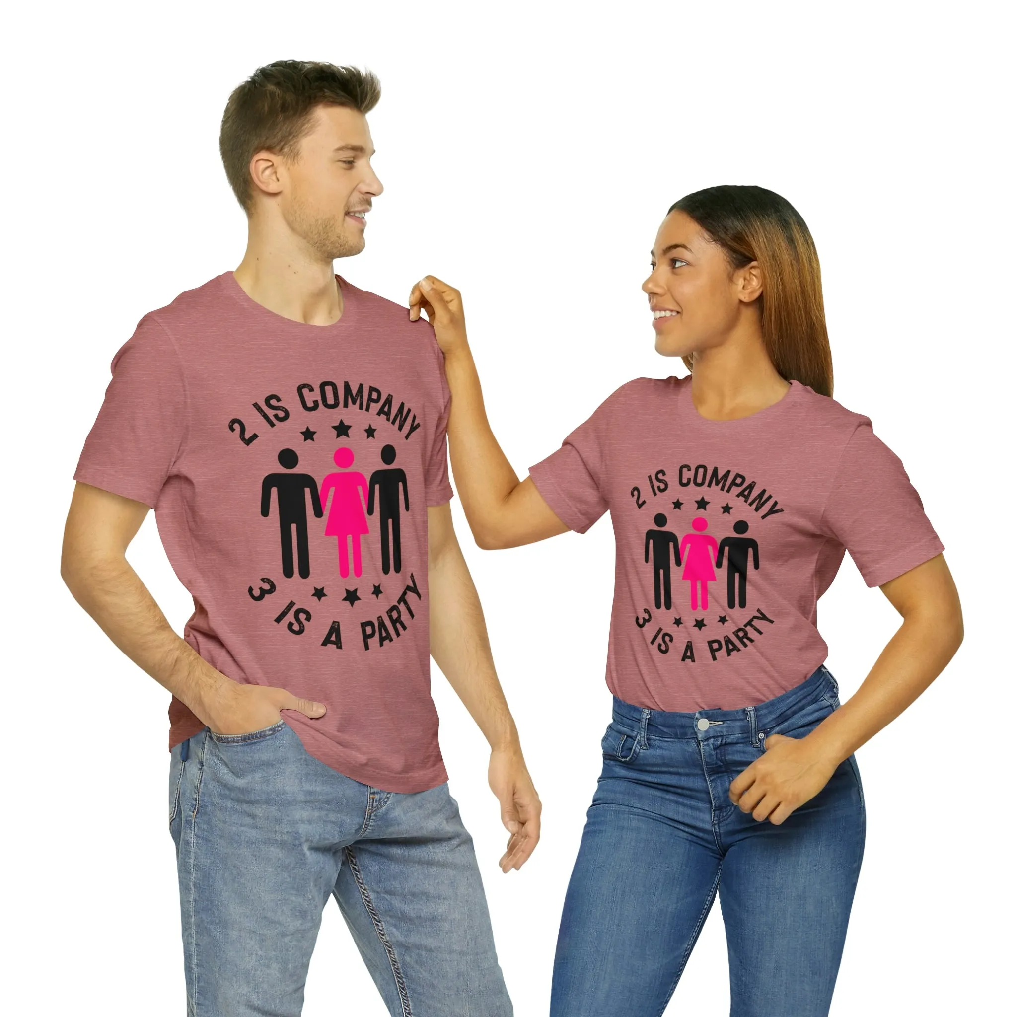 2 is Company Unisex Jersey Short Sleeve Tee