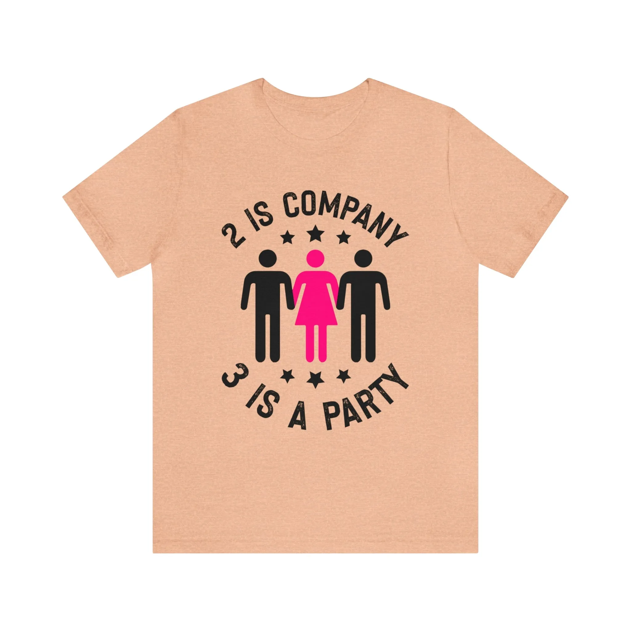 2 is Company Unisex Jersey Short Sleeve Tee