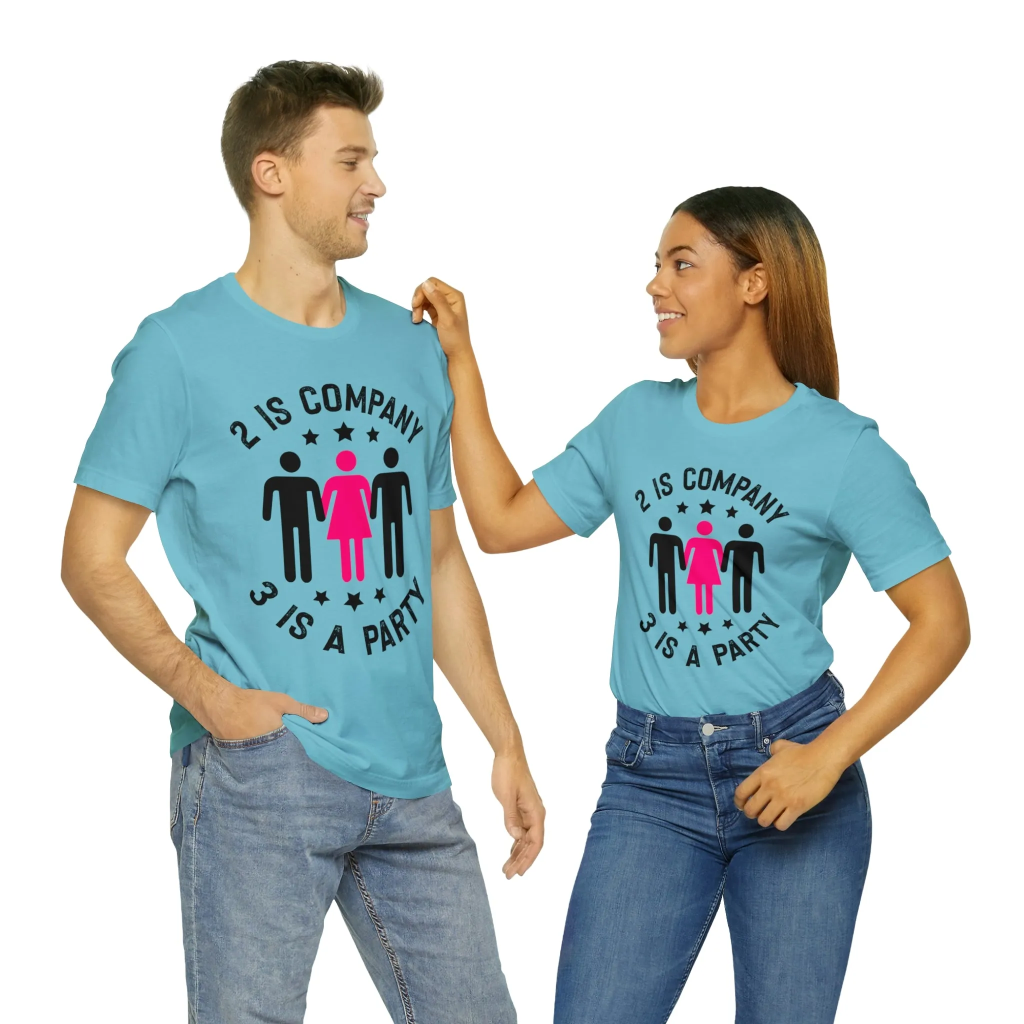 2 is Company Unisex Jersey Short Sleeve Tee