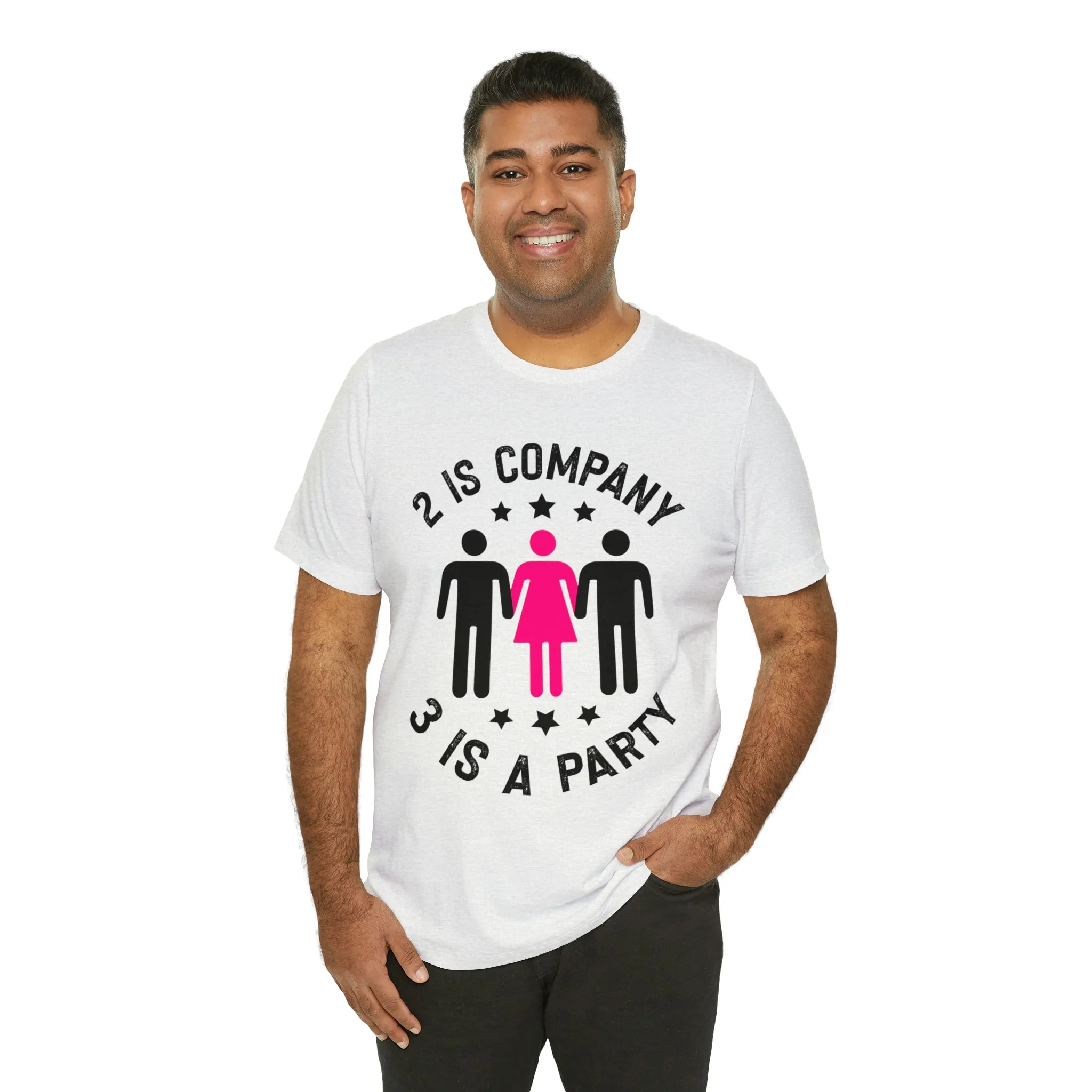 2 is Company Unisex Jersey Short Sleeve Tee