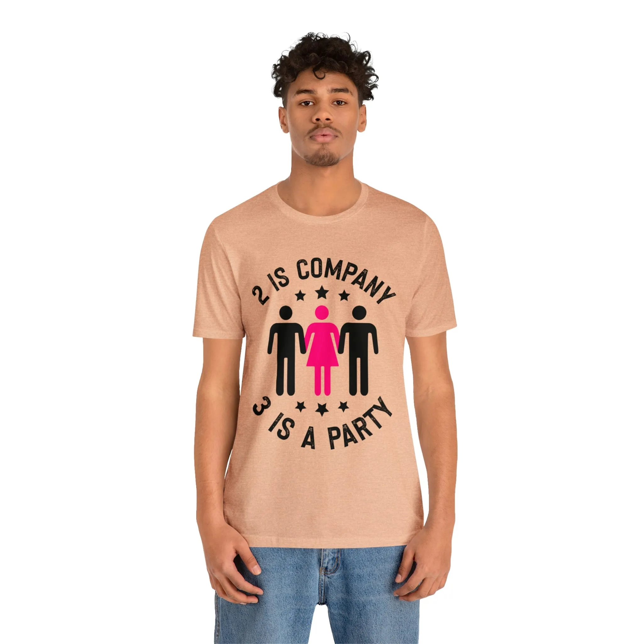 2 is Company Unisex Jersey Short Sleeve Tee