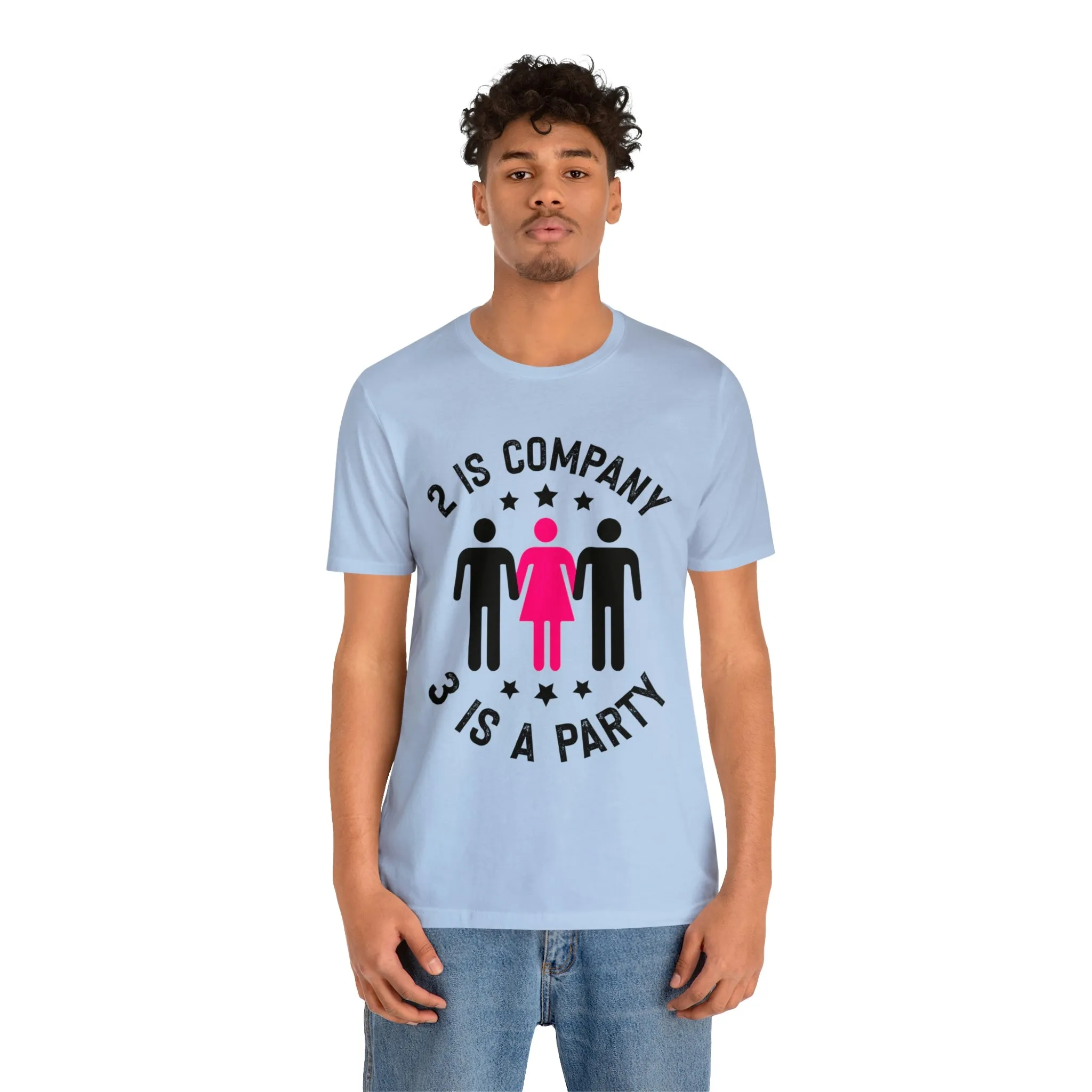 2 is Company Unisex Jersey Short Sleeve Tee