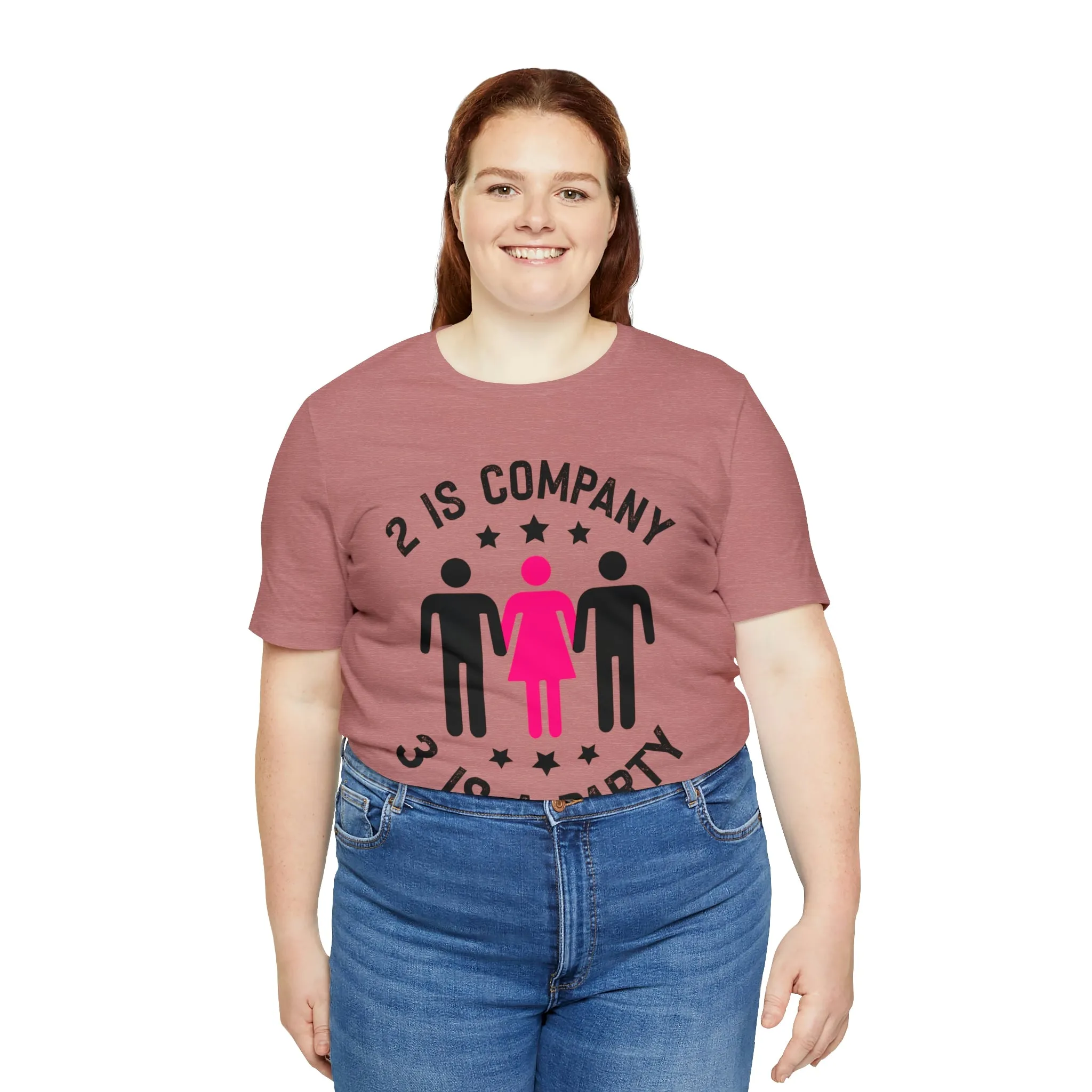 2 is Company Unisex Jersey Short Sleeve Tee