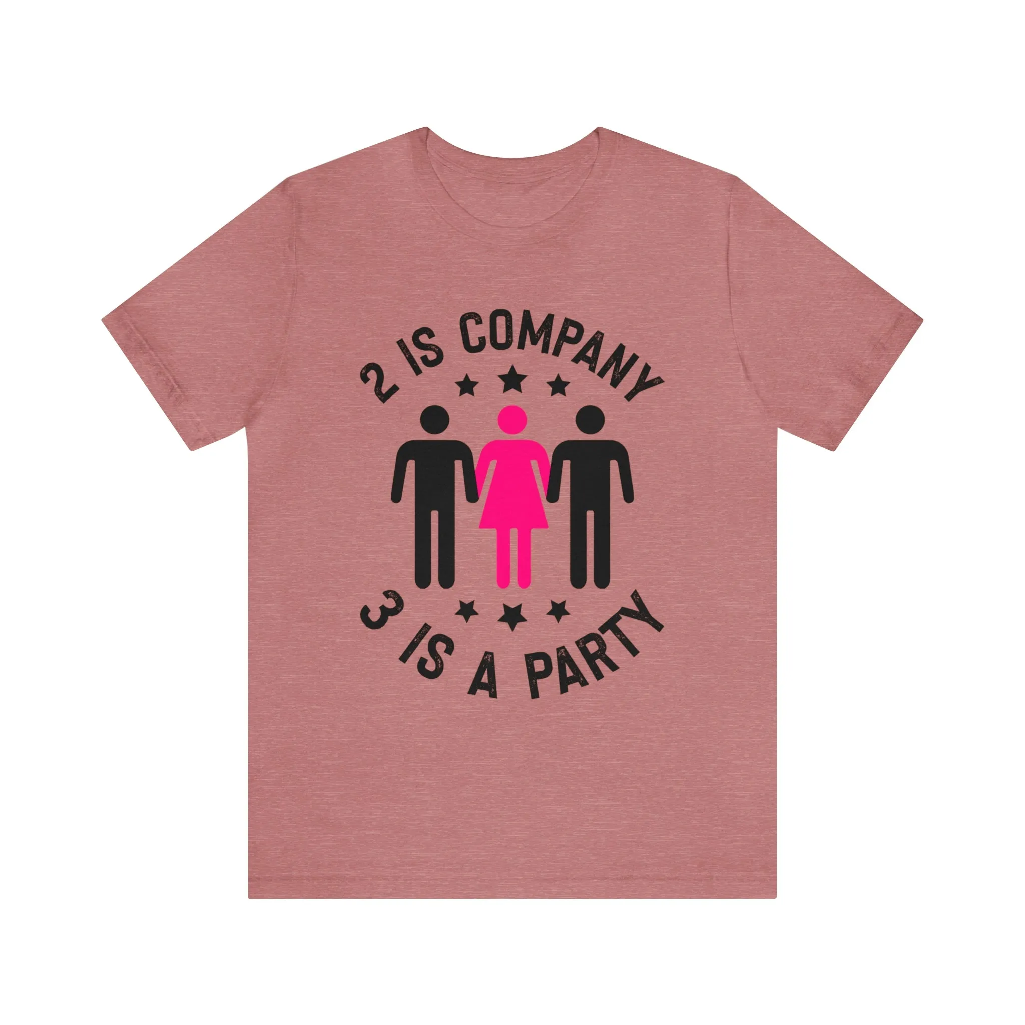 2 is Company Unisex Jersey Short Sleeve Tee