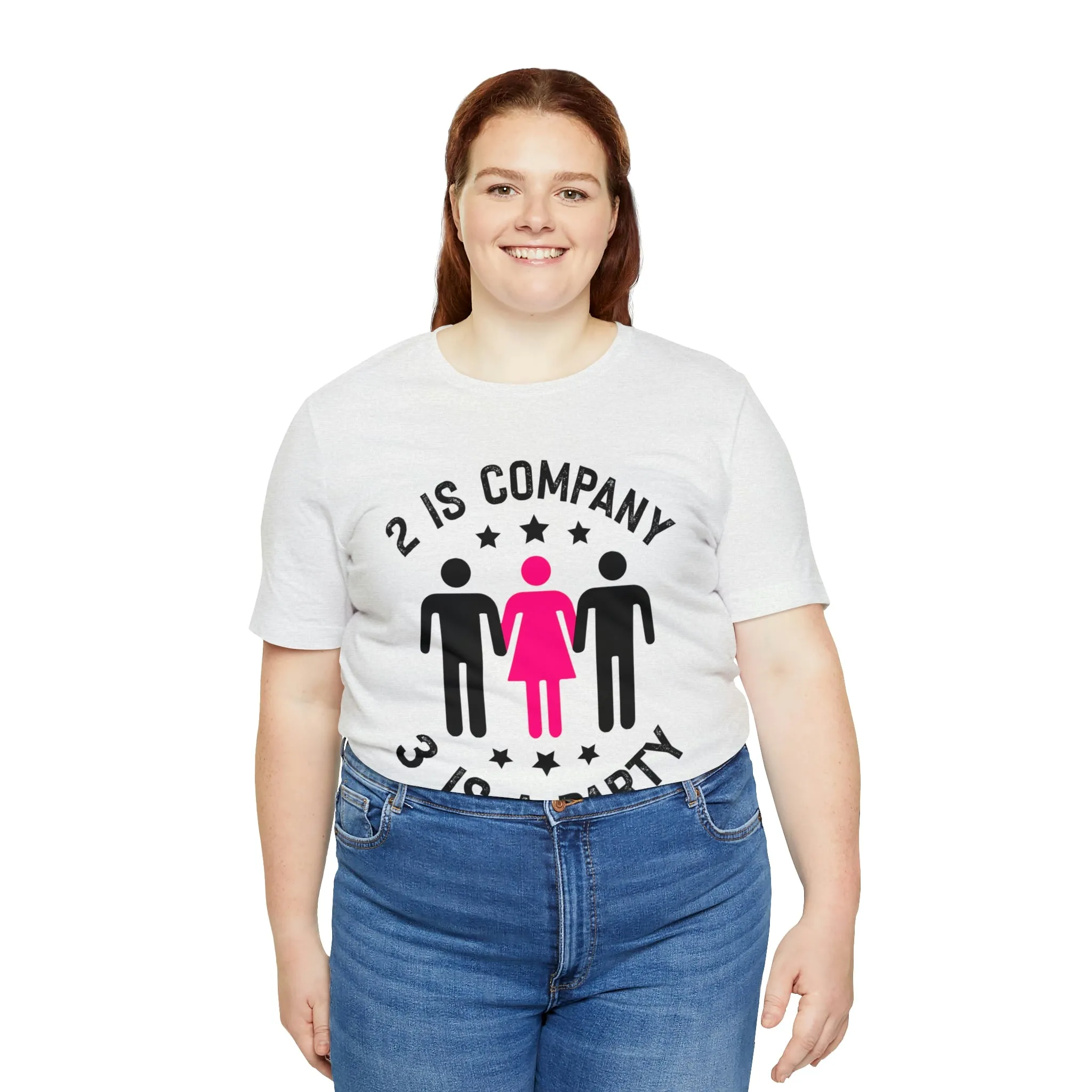 2 is Company Unisex Jersey Short Sleeve Tee