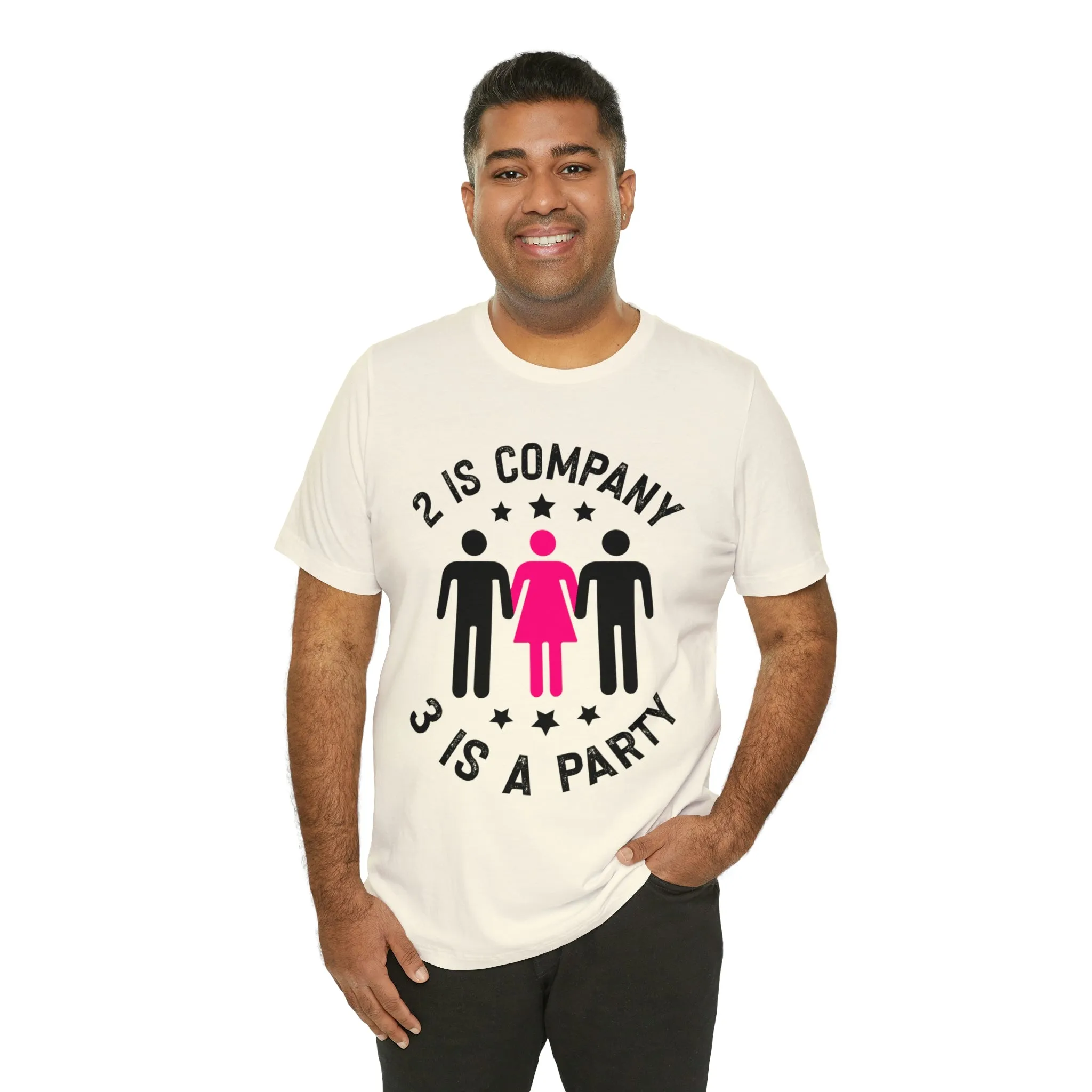 2 is Company Unisex Jersey Short Sleeve Tee