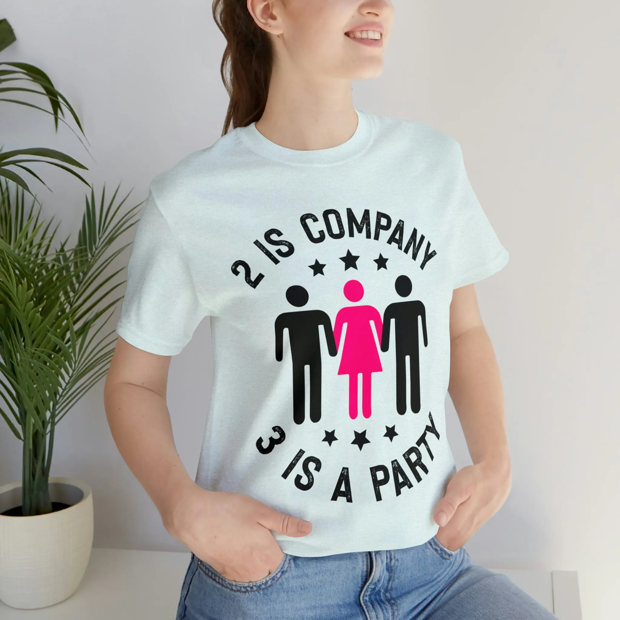 2 is Company Unisex Jersey Short Sleeve Tee