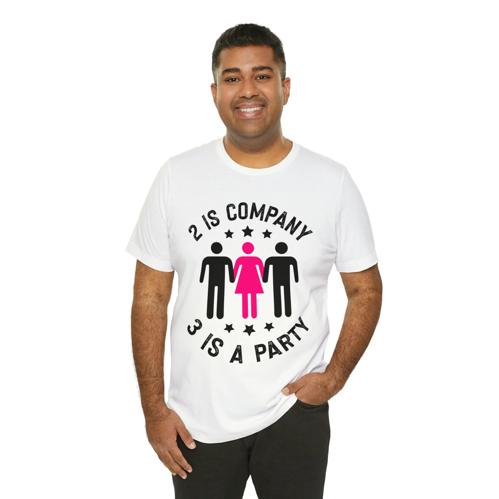 2 is Company Unisex Jersey Short Sleeve Tee