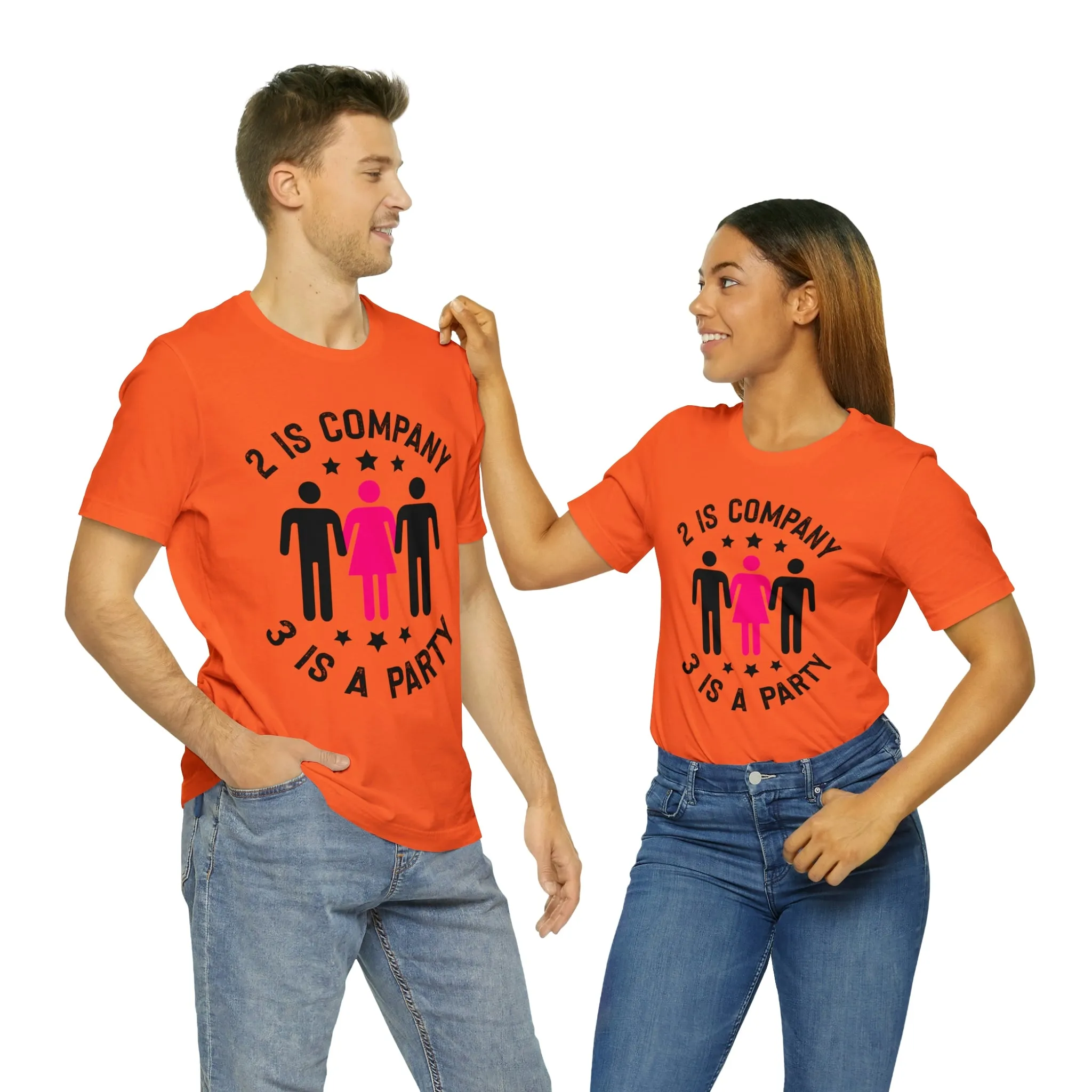 2 is Company Unisex Jersey Short Sleeve Tee