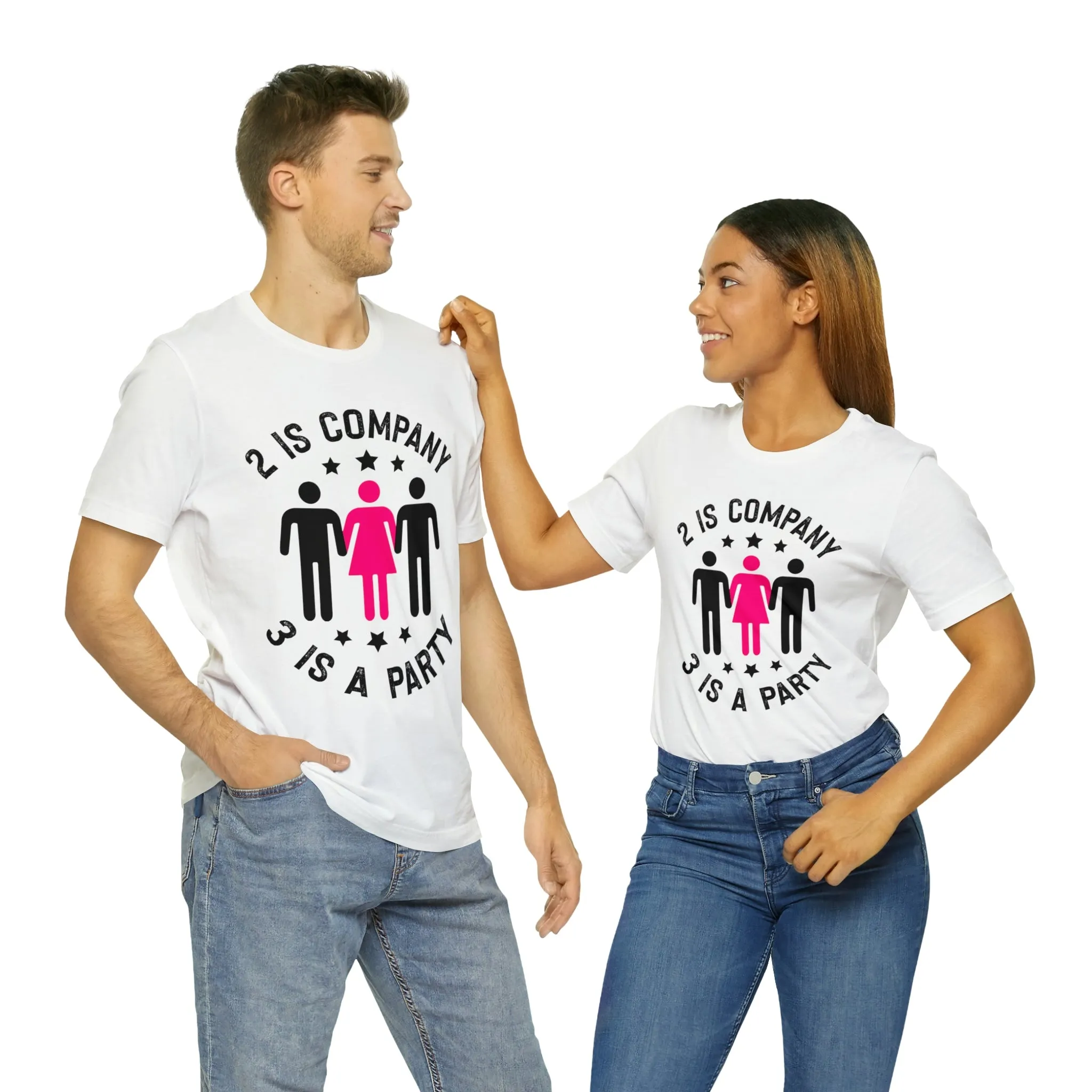 2 is Company Unisex Jersey Short Sleeve Tee