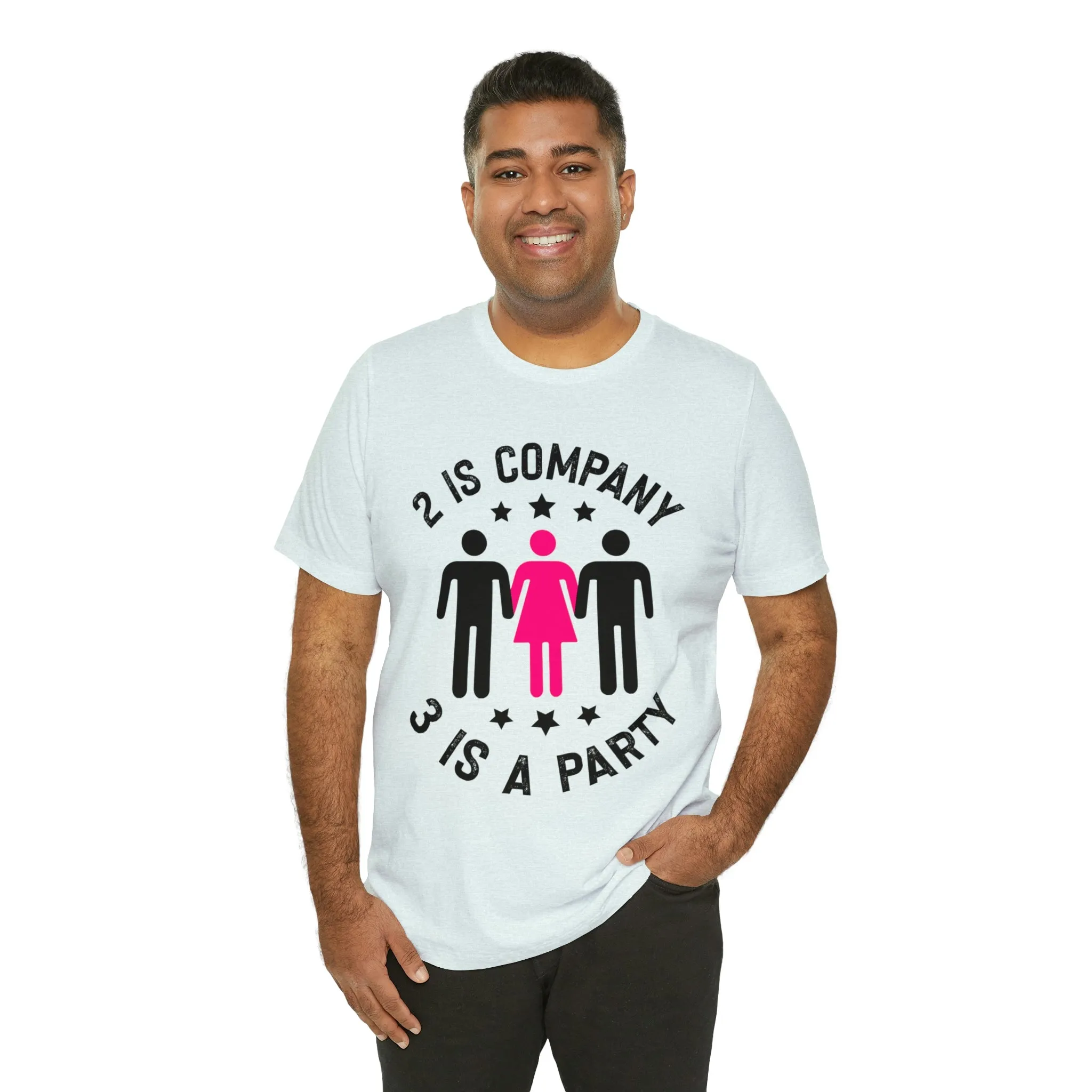 2 is Company Unisex Jersey Short Sleeve Tee