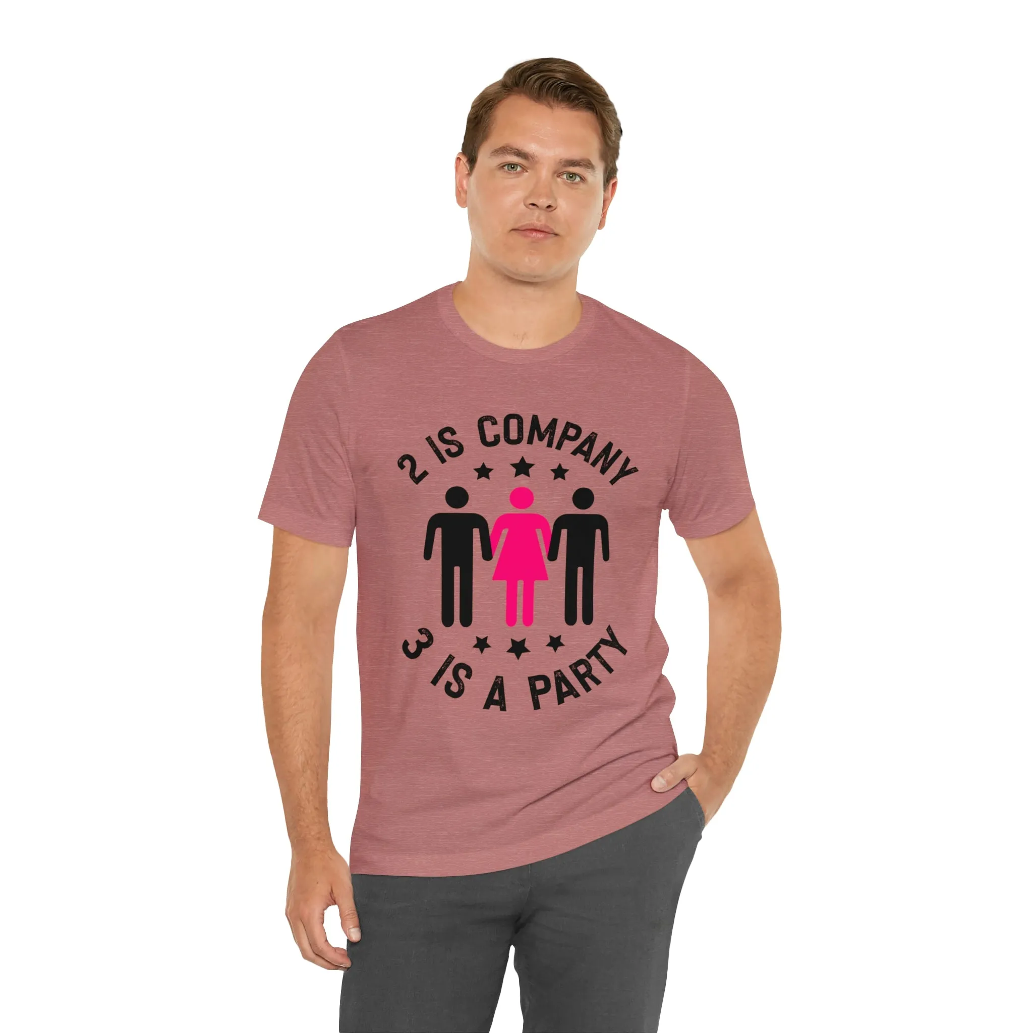 2 is Company Unisex Jersey Short Sleeve Tee