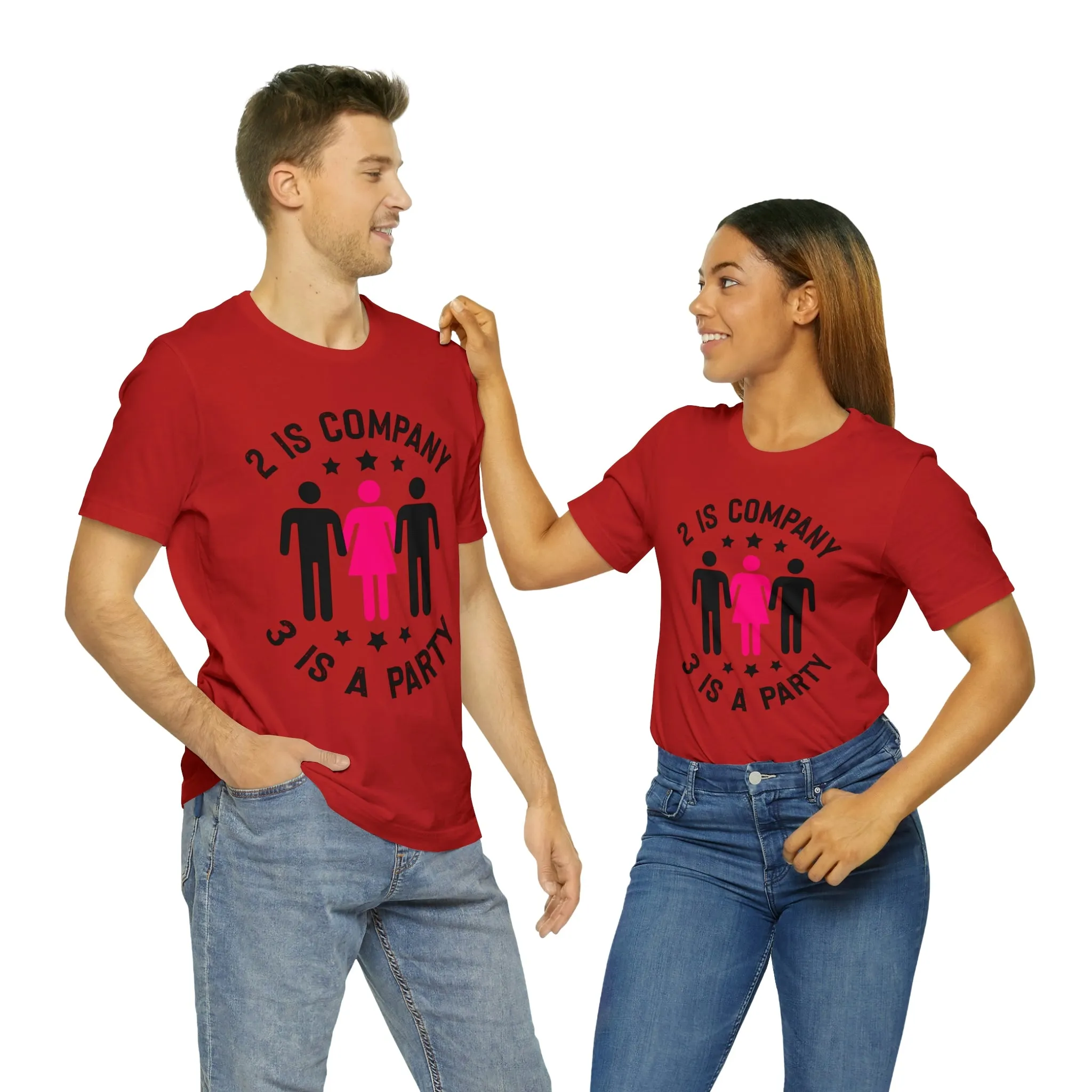 2 is Company Unisex Jersey Short Sleeve Tee