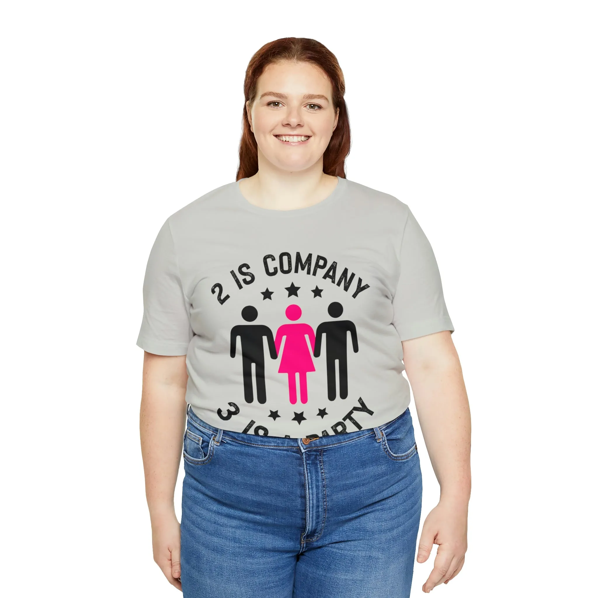 2 is Company Unisex Jersey Short Sleeve Tee