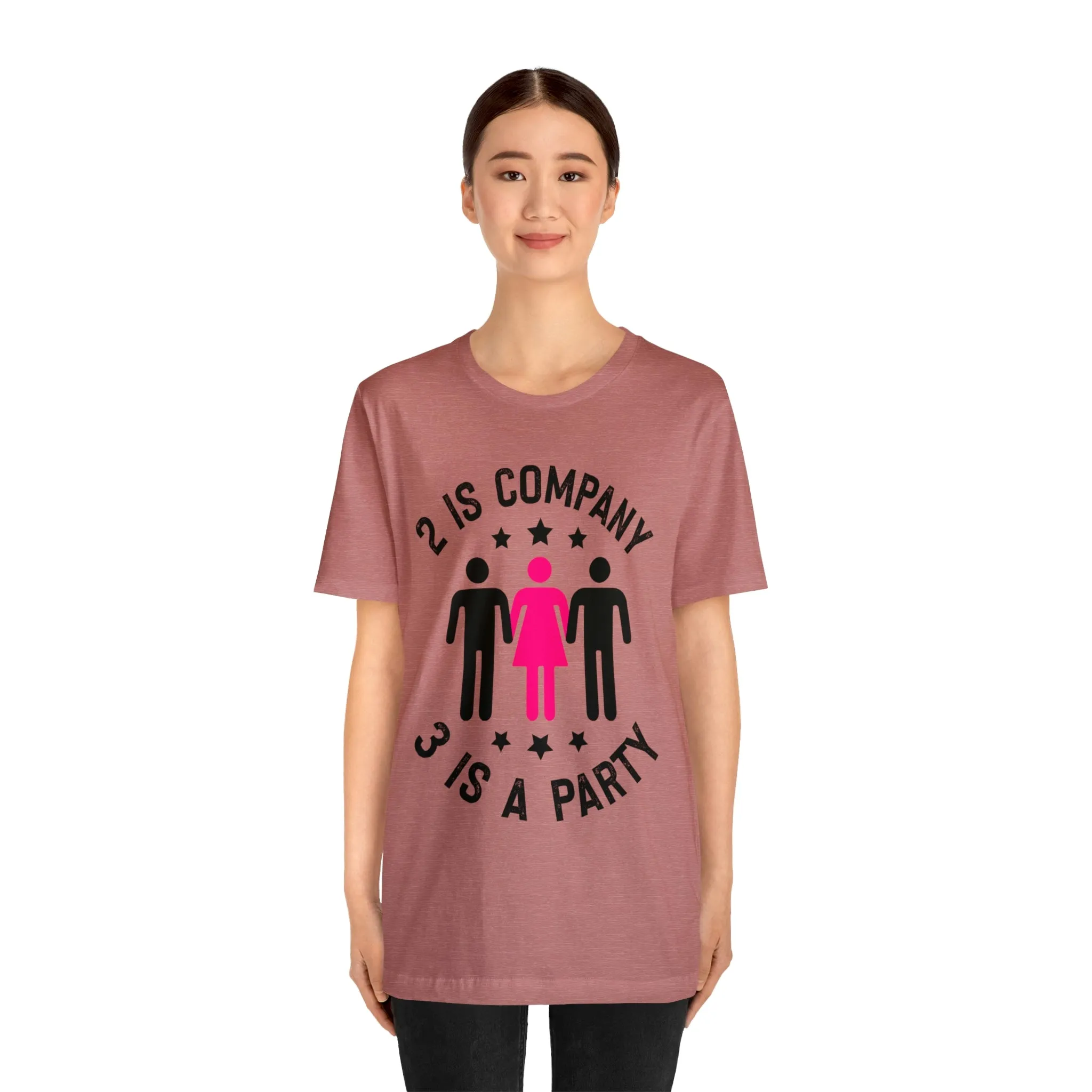 2 is Company Unisex Jersey Short Sleeve Tee
