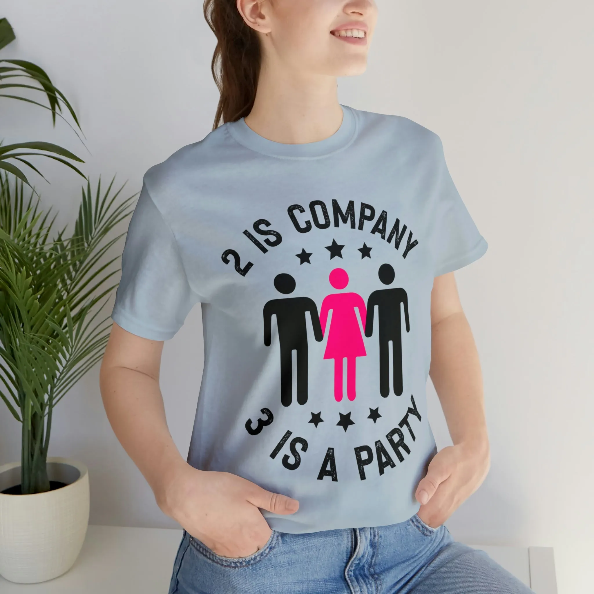2 is Company Unisex Jersey Short Sleeve Tee