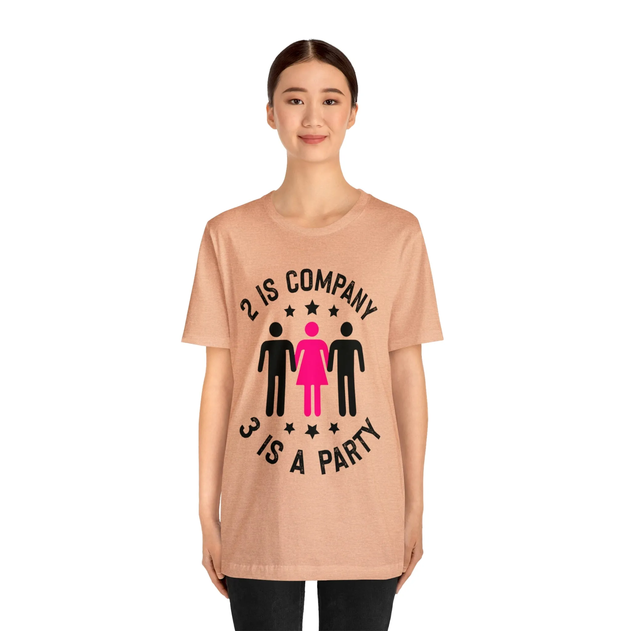 2 is Company Unisex Jersey Short Sleeve Tee