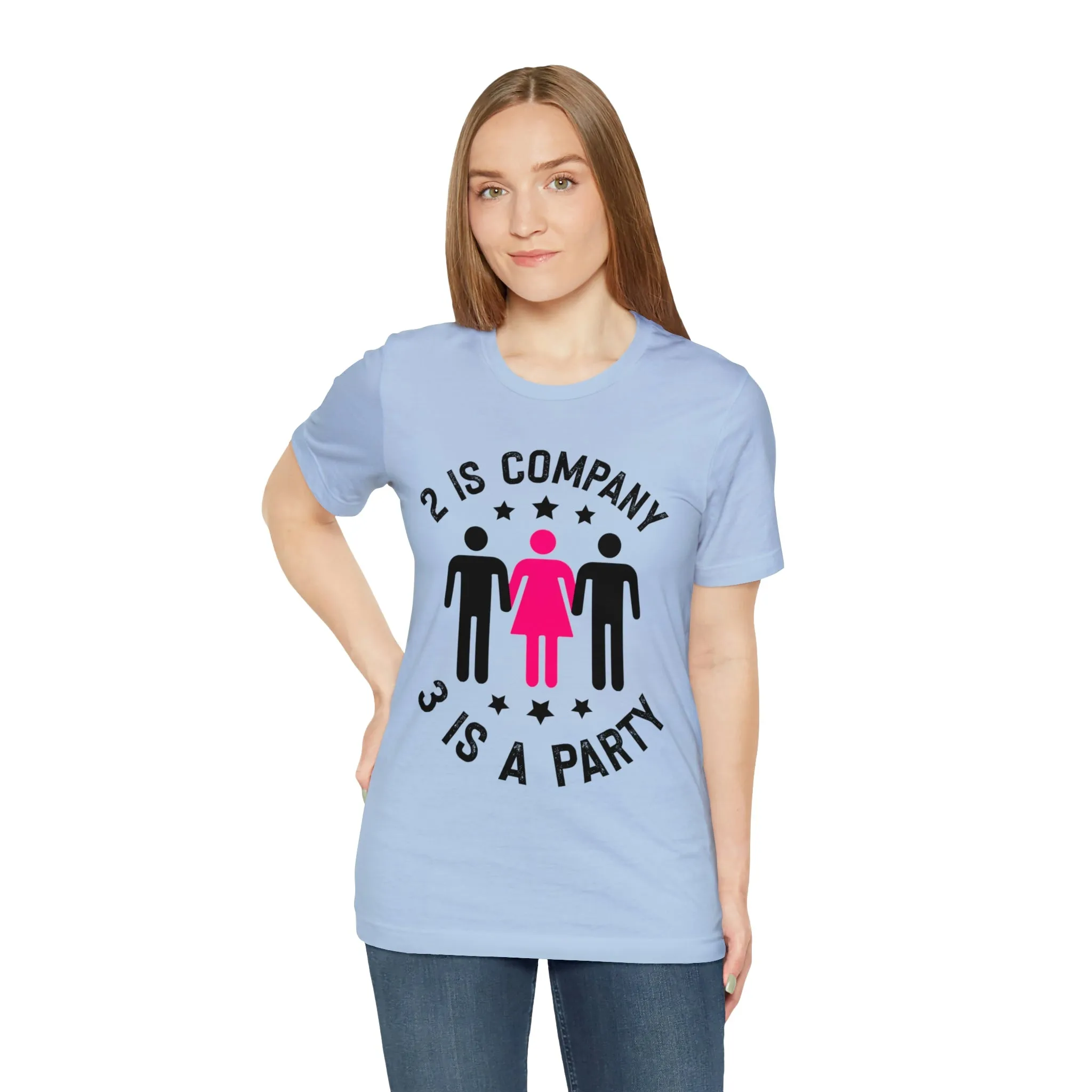 2 is Company Unisex Jersey Short Sleeve Tee