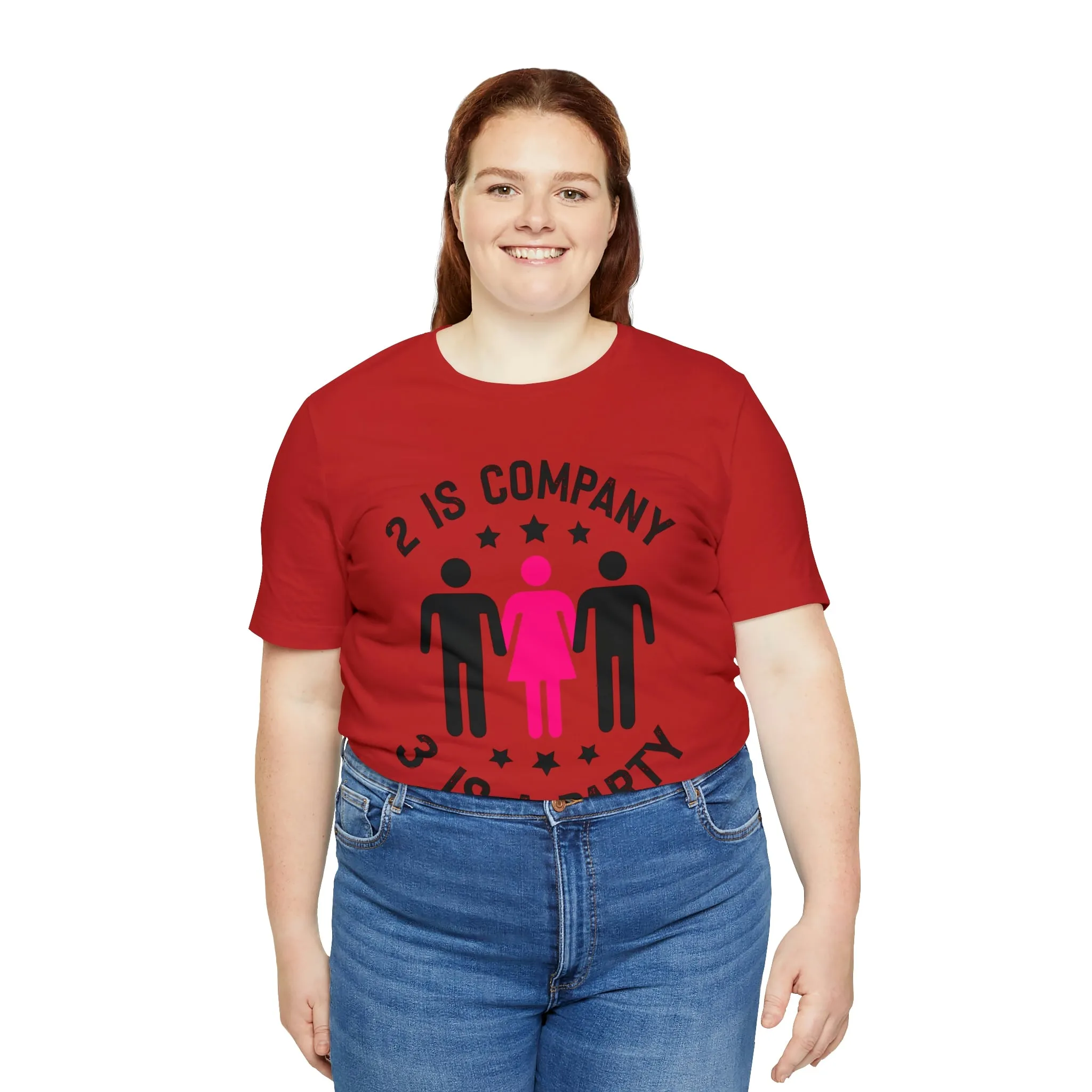 2 is Company Unisex Jersey Short Sleeve Tee
