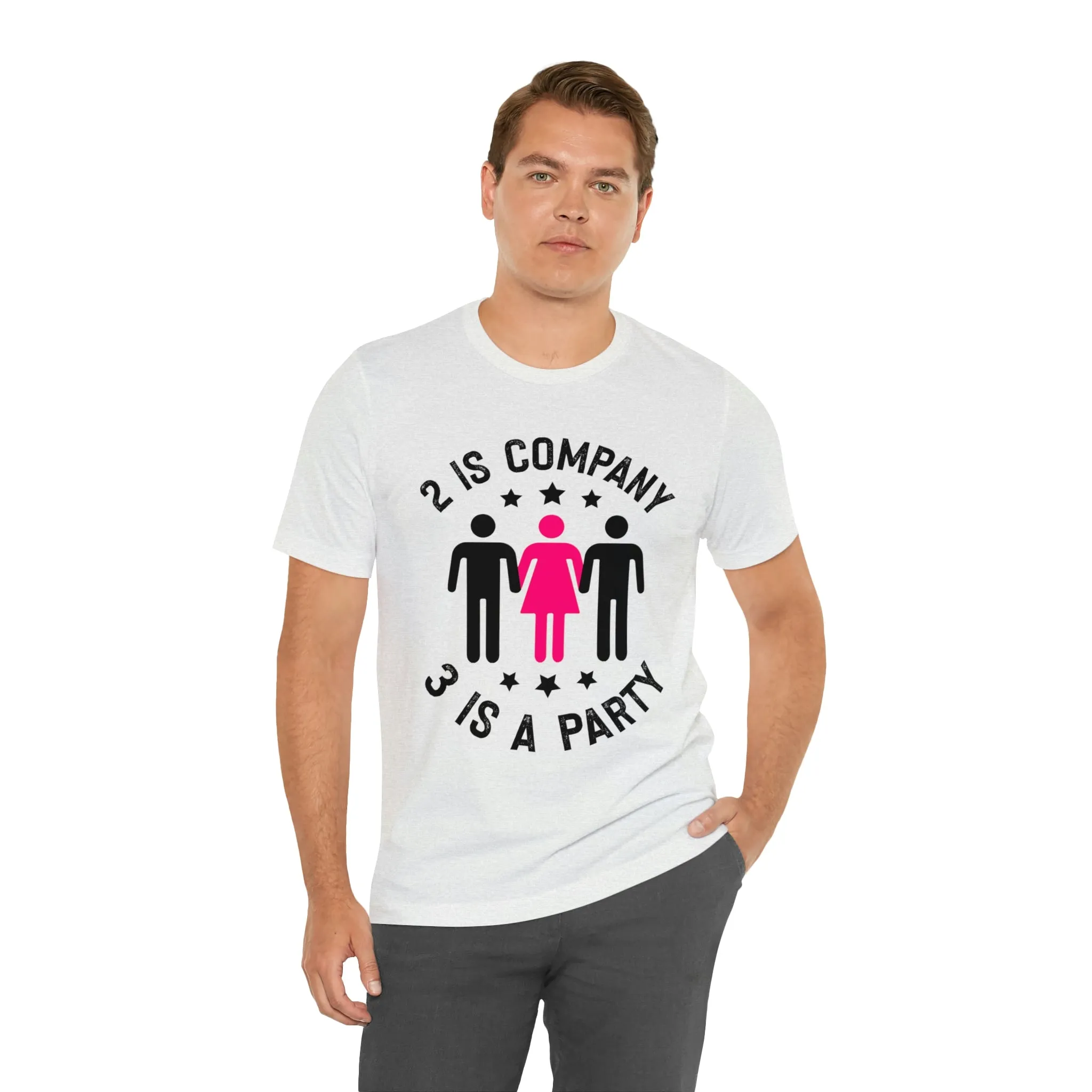 2 is Company Unisex Jersey Short Sleeve Tee