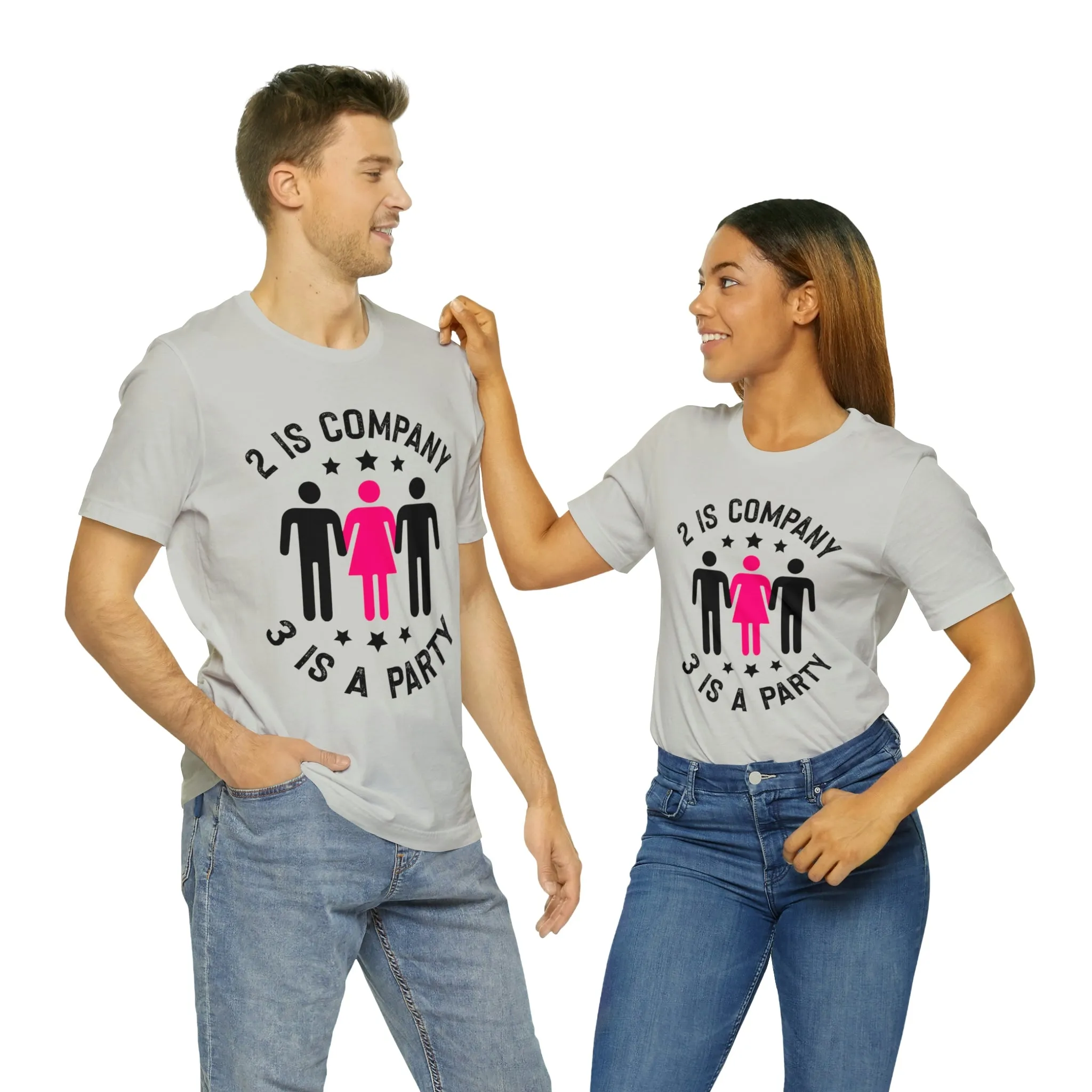 2 is Company Unisex Jersey Short Sleeve Tee
