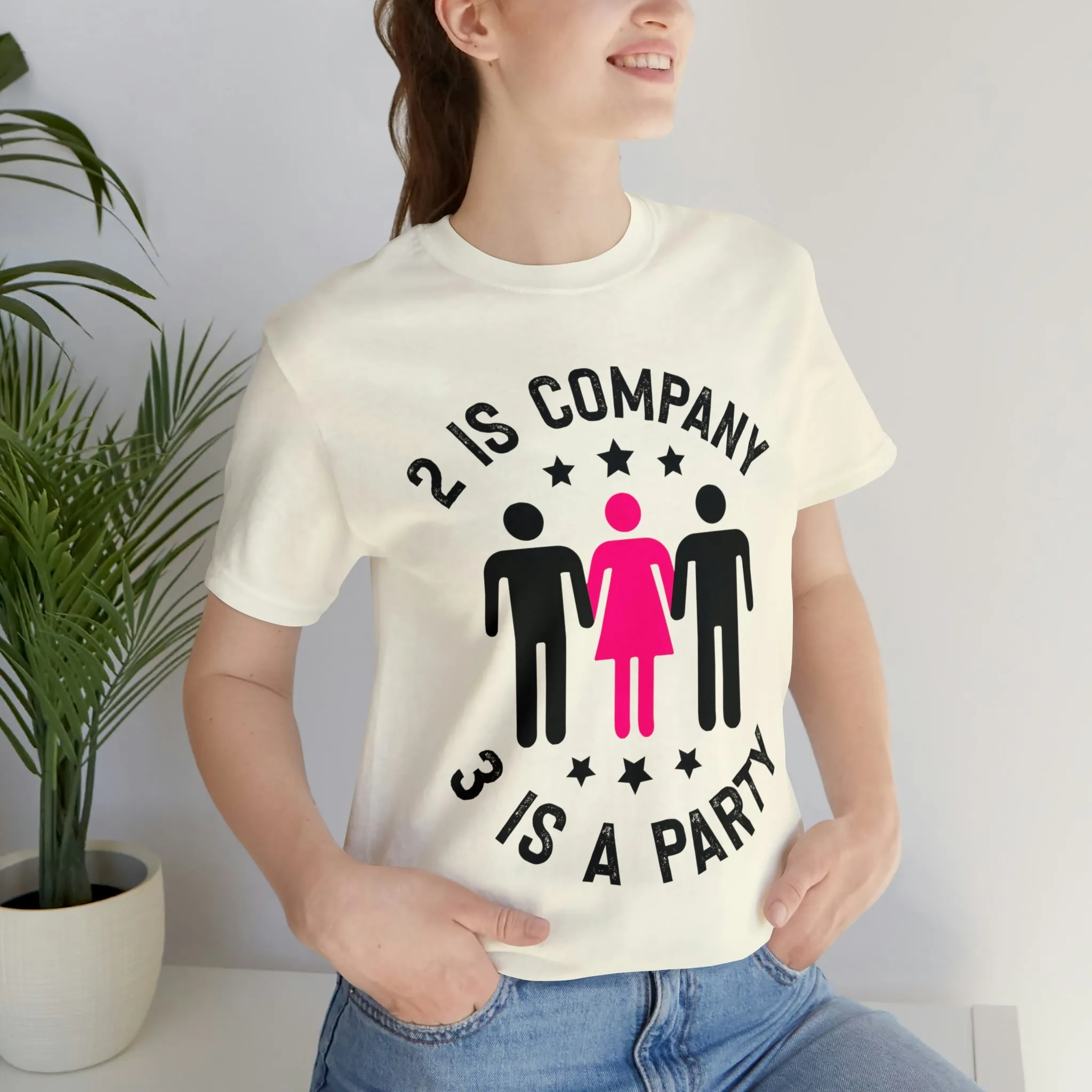2 is Company Unisex Jersey Short Sleeve Tee