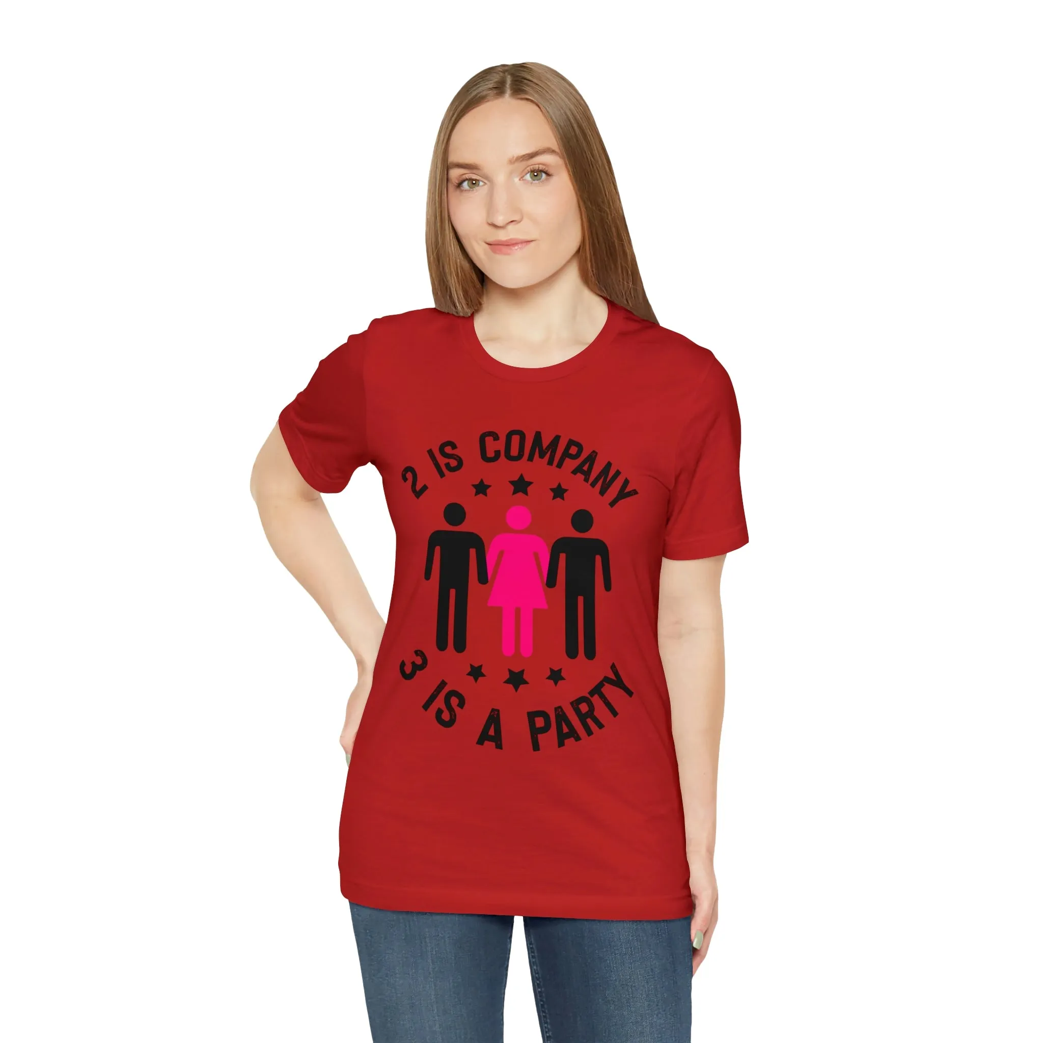 2 is Company Unisex Jersey Short Sleeve Tee