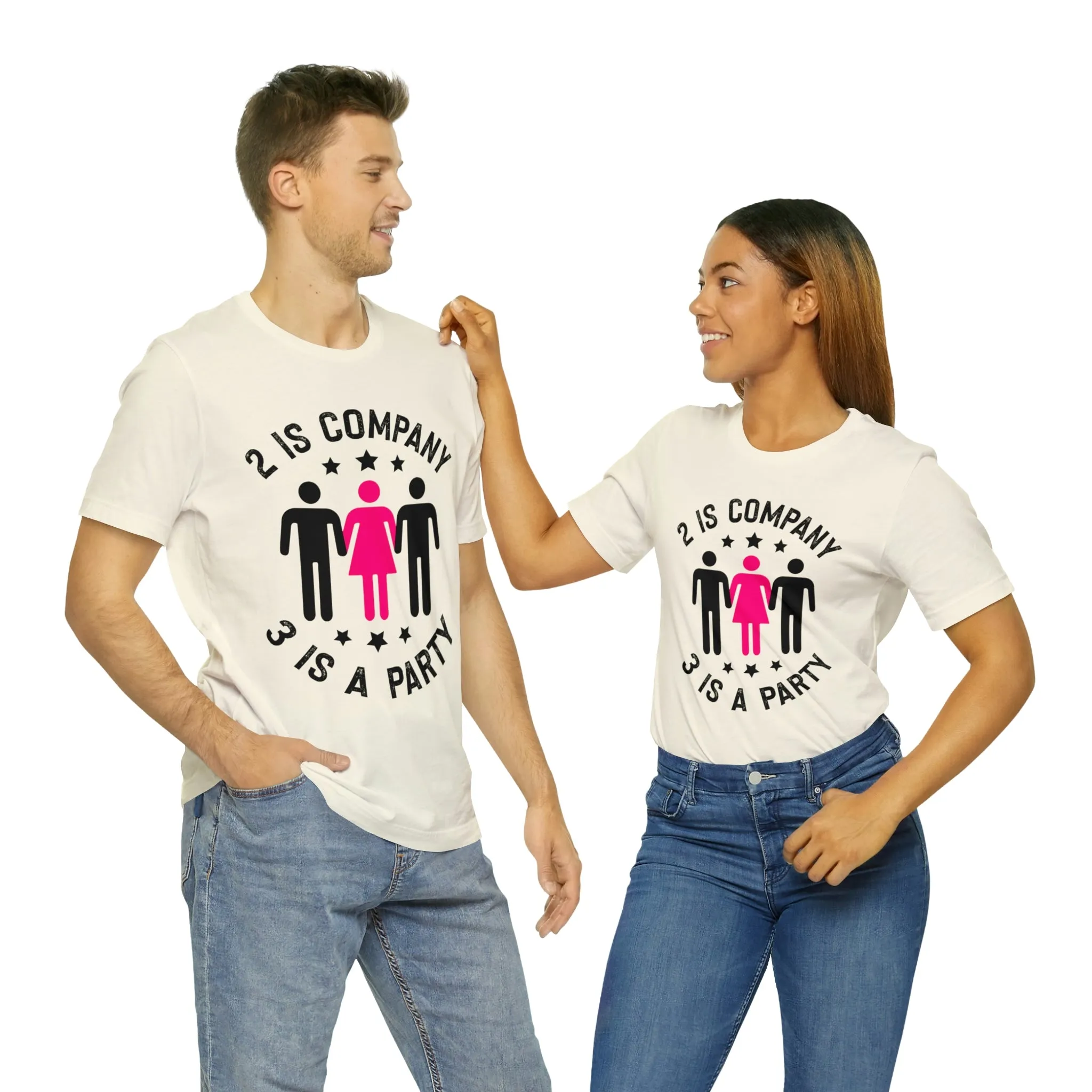 2 is Company Unisex Jersey Short Sleeve Tee