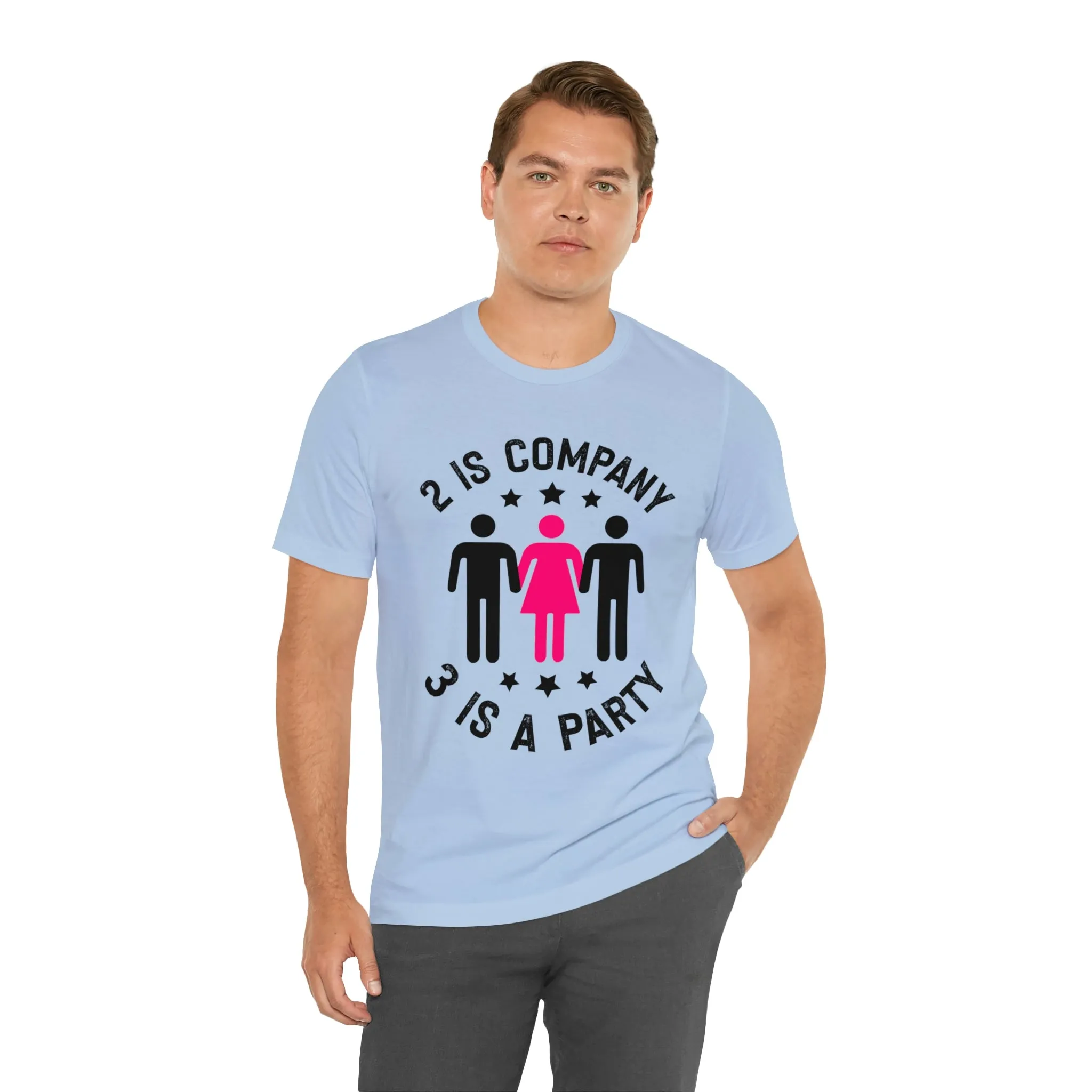 2 is Company Unisex Jersey Short Sleeve Tee