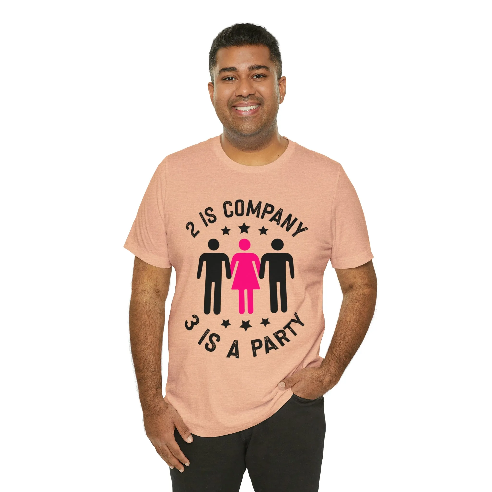 2 is Company Unisex Jersey Short Sleeve Tee