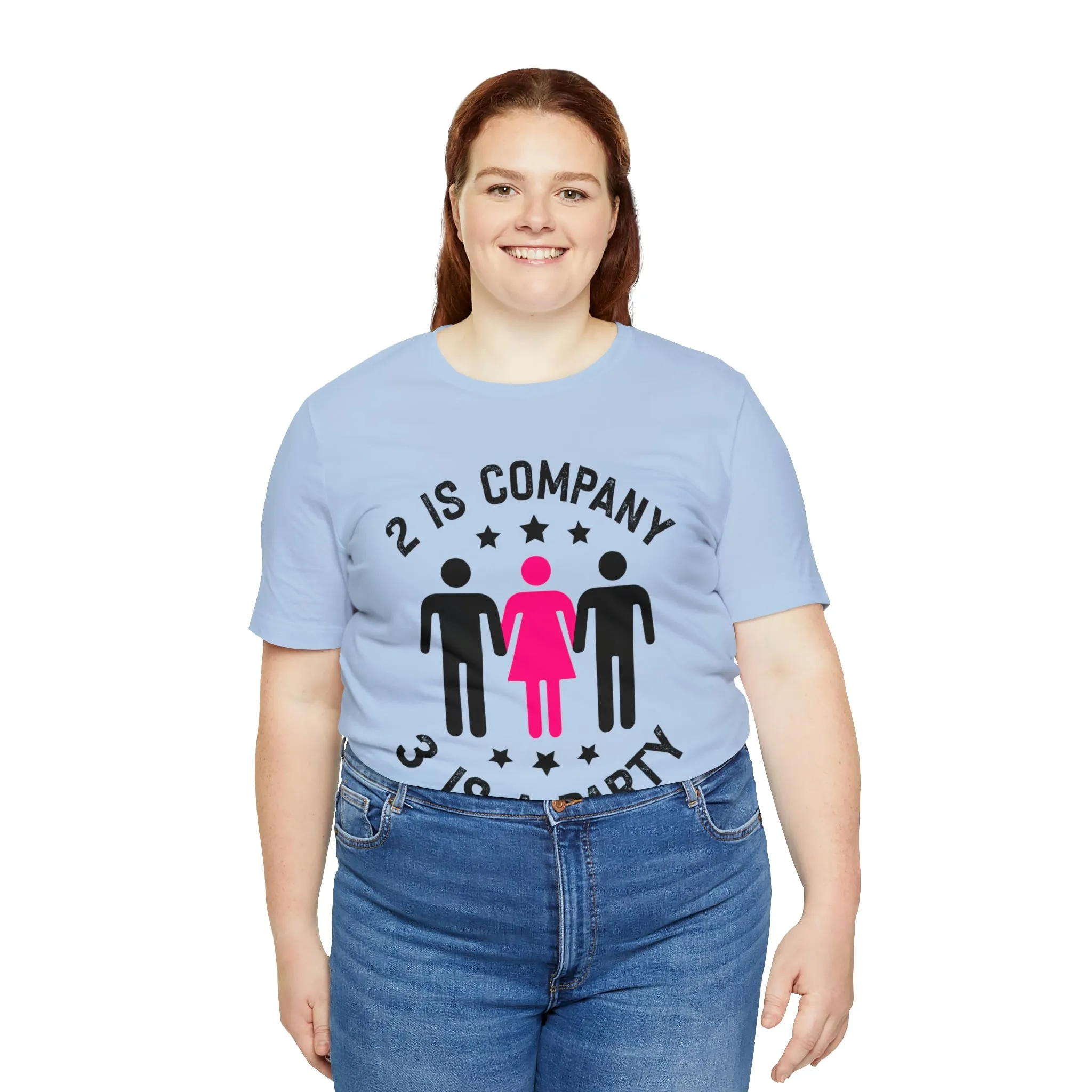 2 is Company Unisex Jersey Short Sleeve Tee