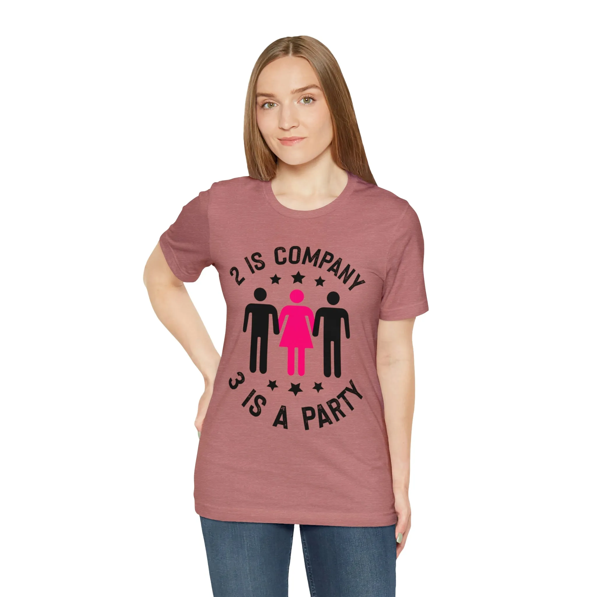 2 is Company Unisex Jersey Short Sleeve Tee