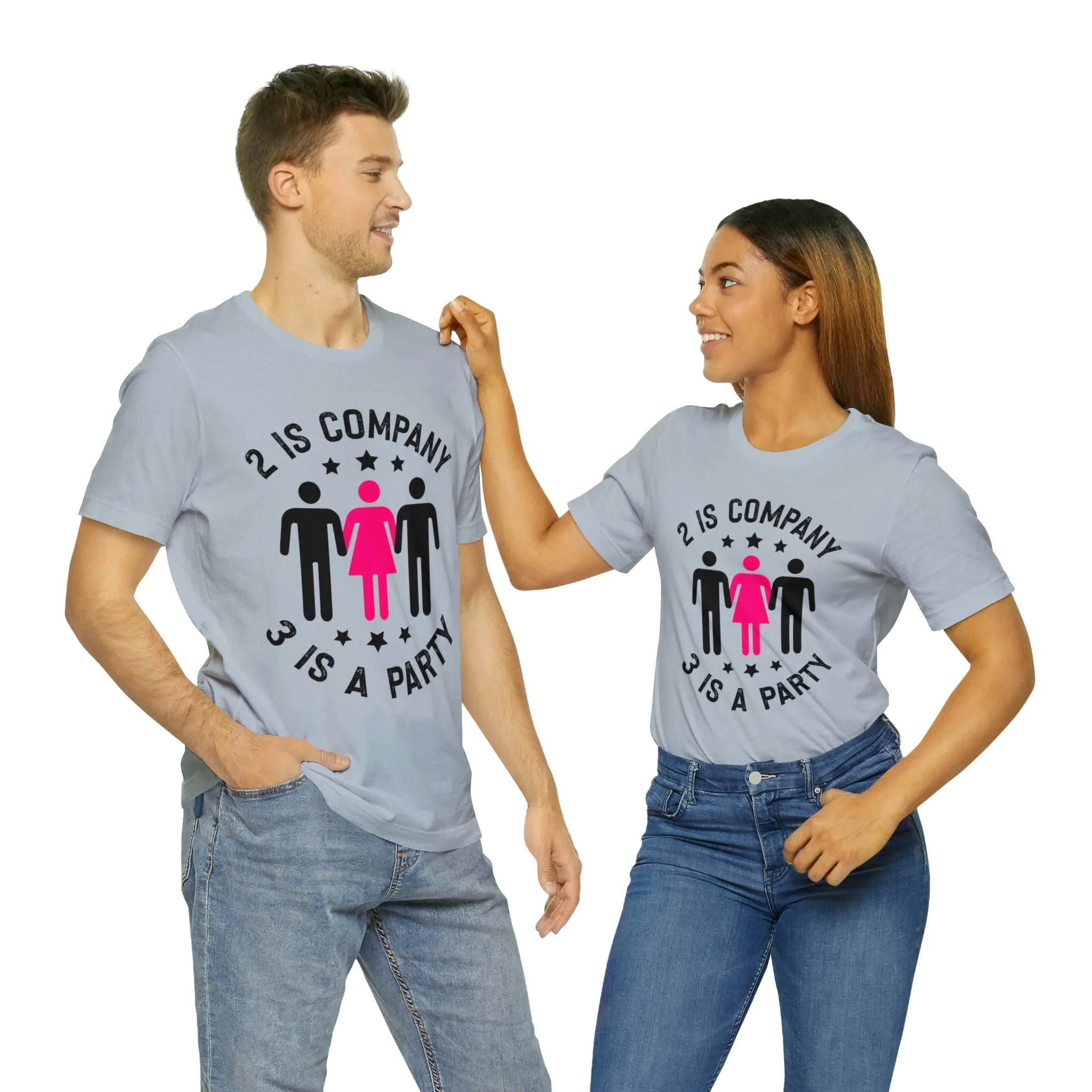 2 is Company Unisex Jersey Short Sleeve Tee