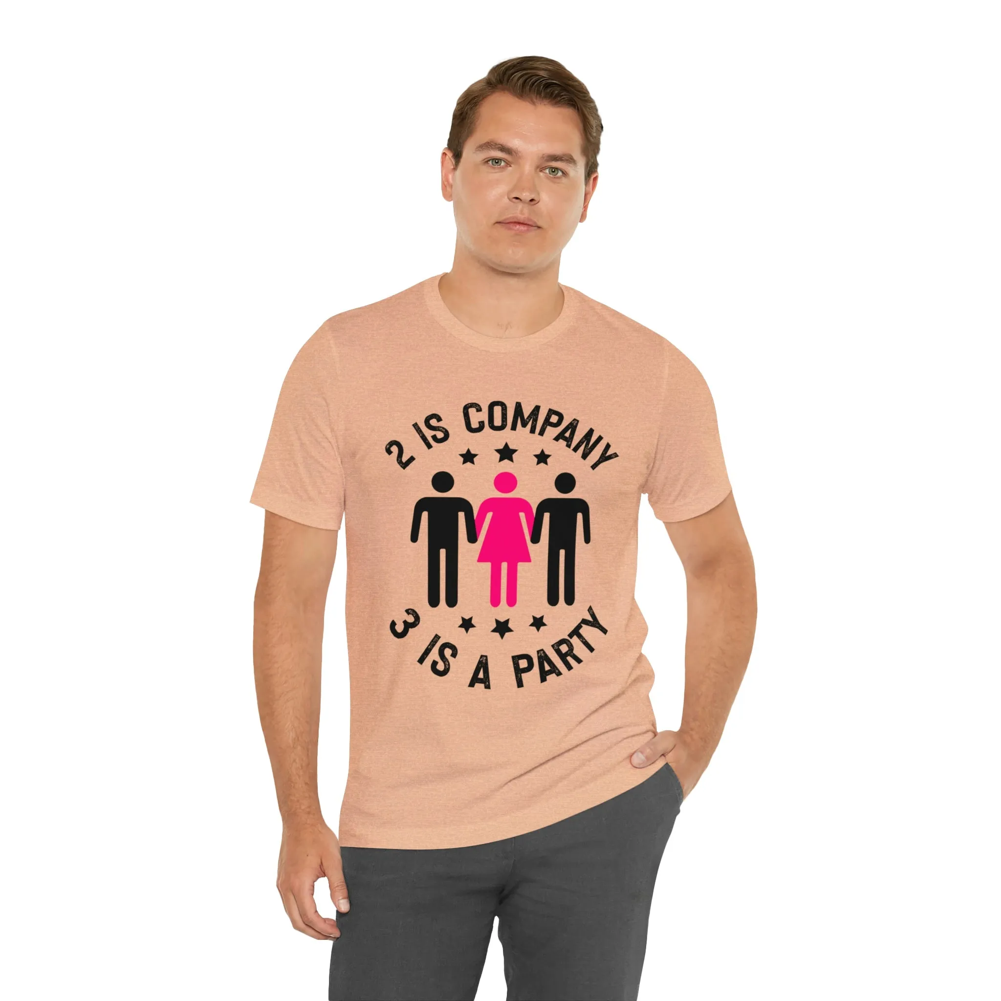 2 is Company Unisex Jersey Short Sleeve Tee