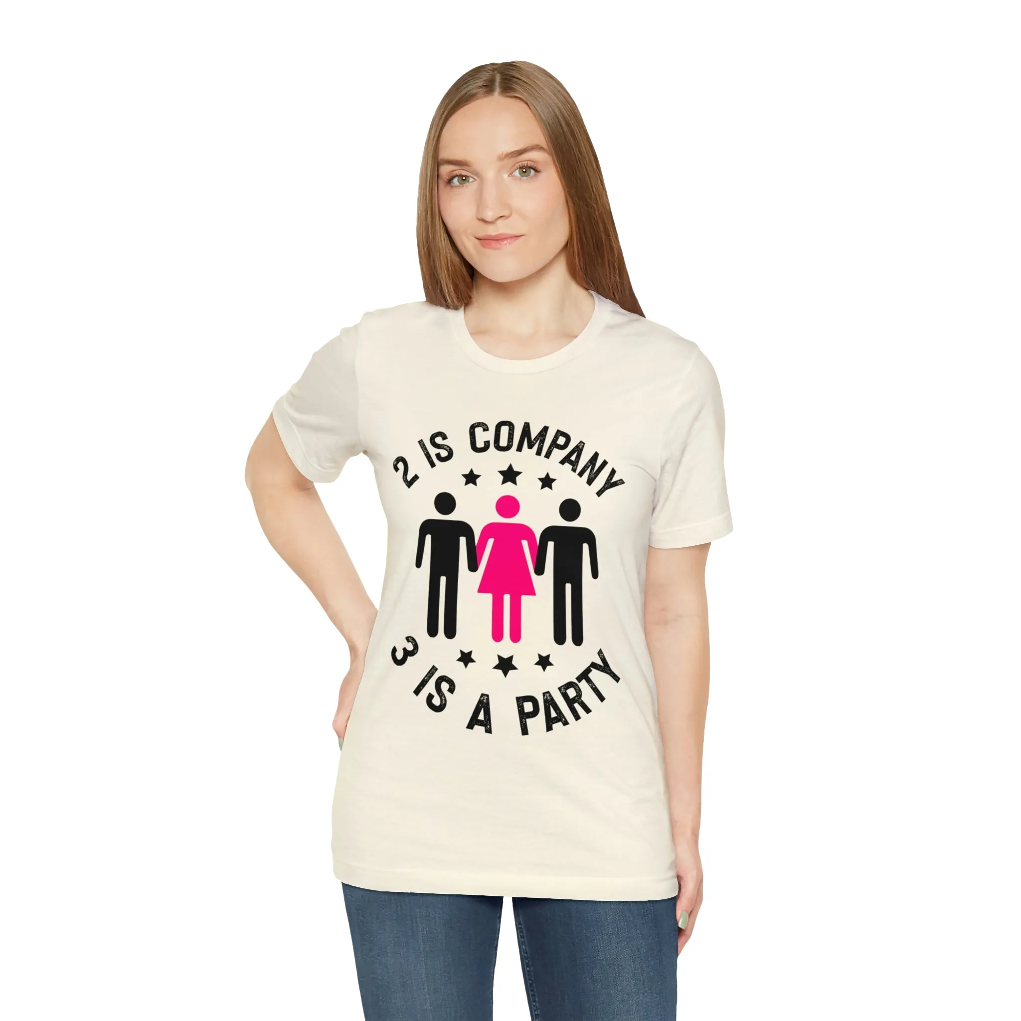 2 is Company Unisex Jersey Short Sleeve Tee