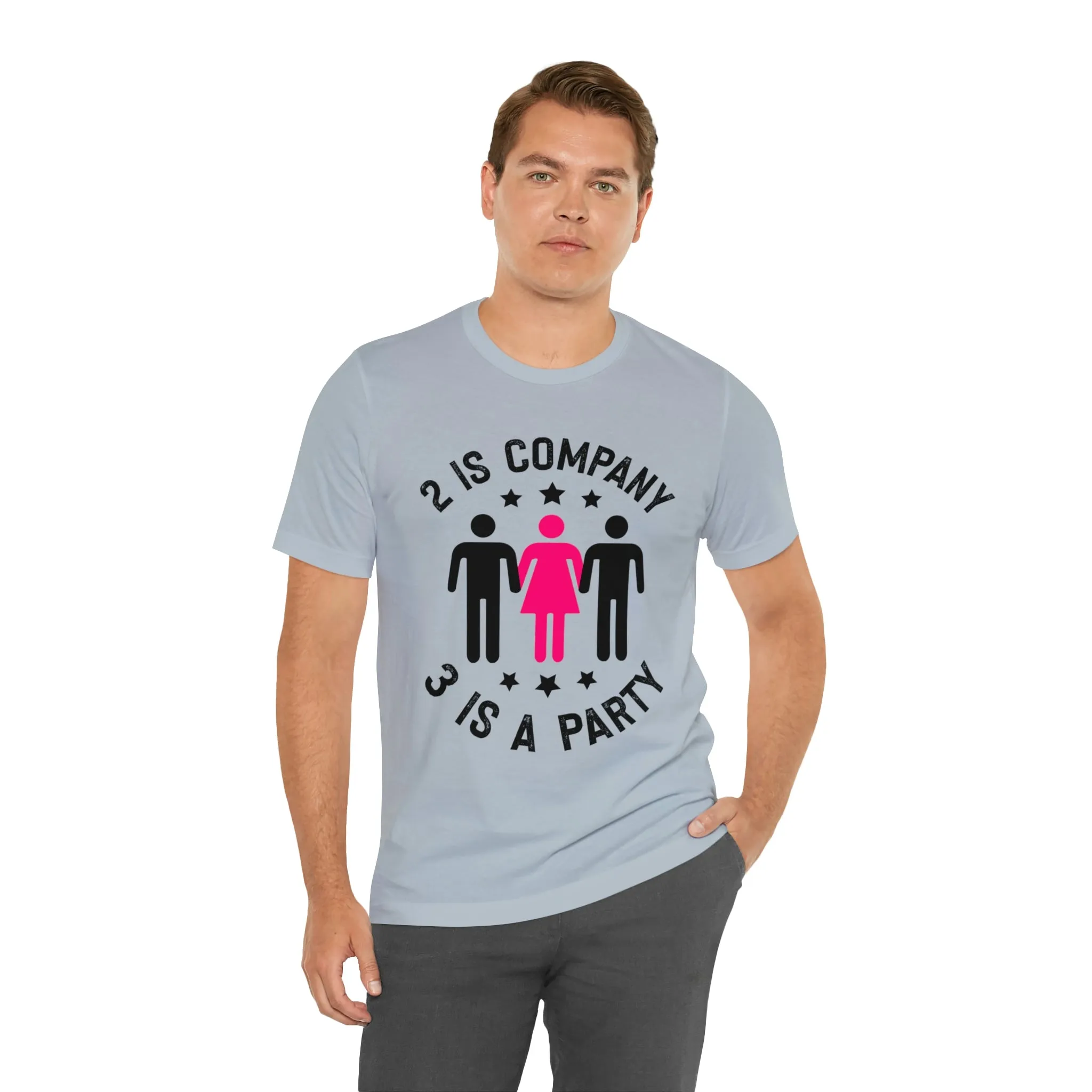 2 is Company Unisex Jersey Short Sleeve Tee