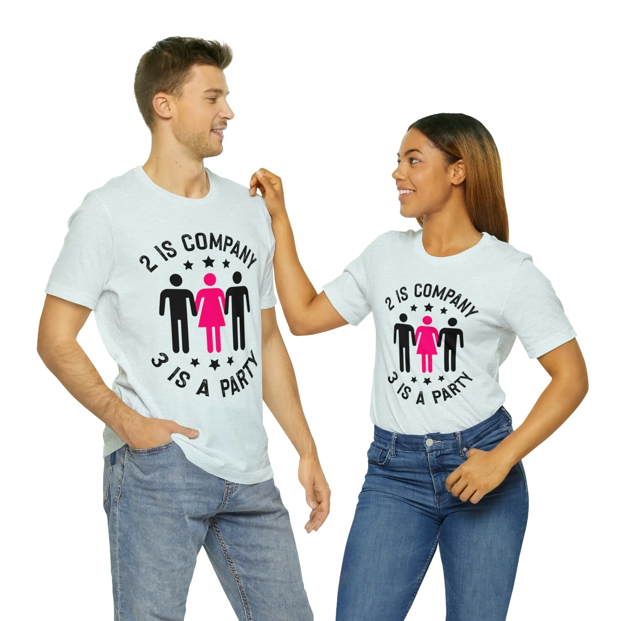 2 is Company Unisex Jersey Short Sleeve Tee
