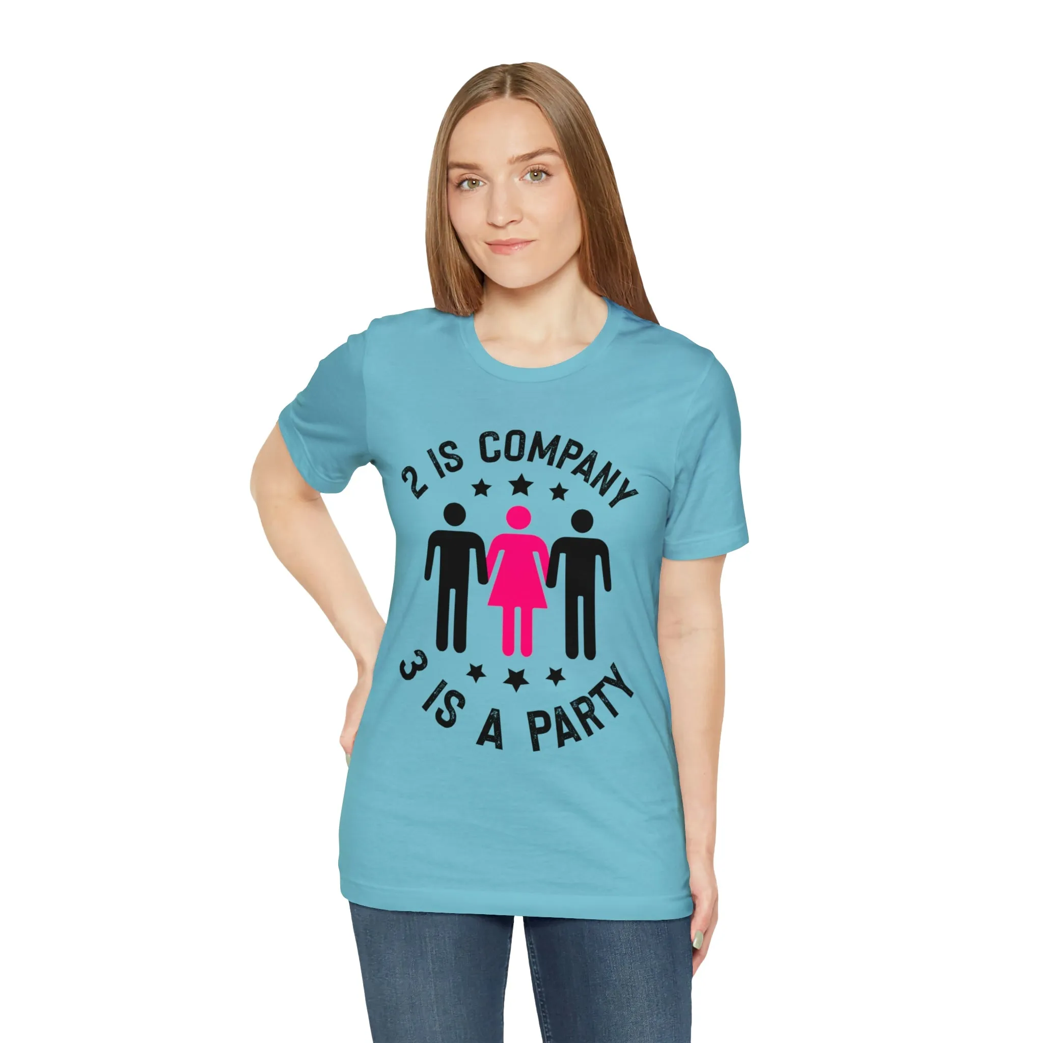 2 is Company Unisex Jersey Short Sleeve Tee