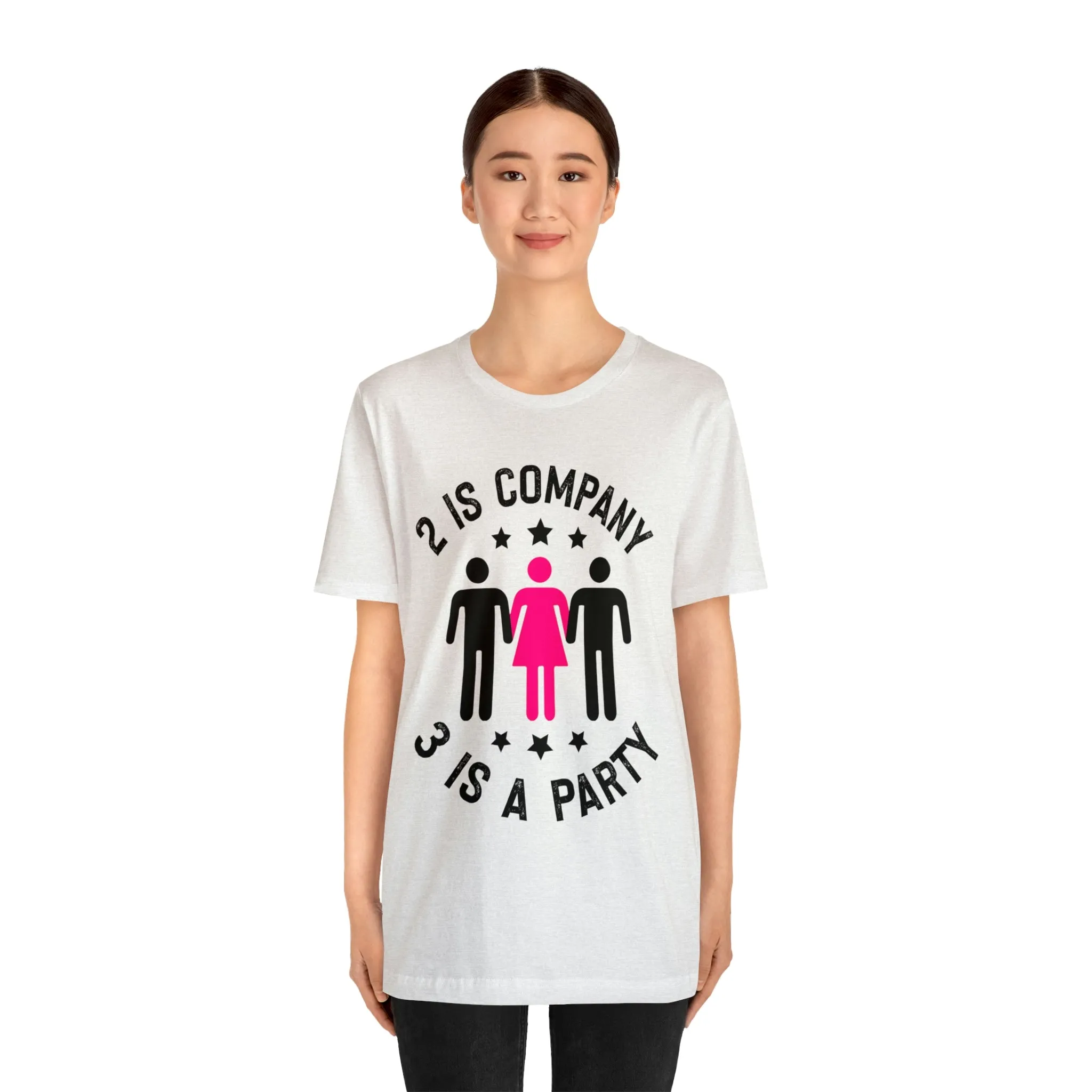 2 is Company Unisex Jersey Short Sleeve Tee
