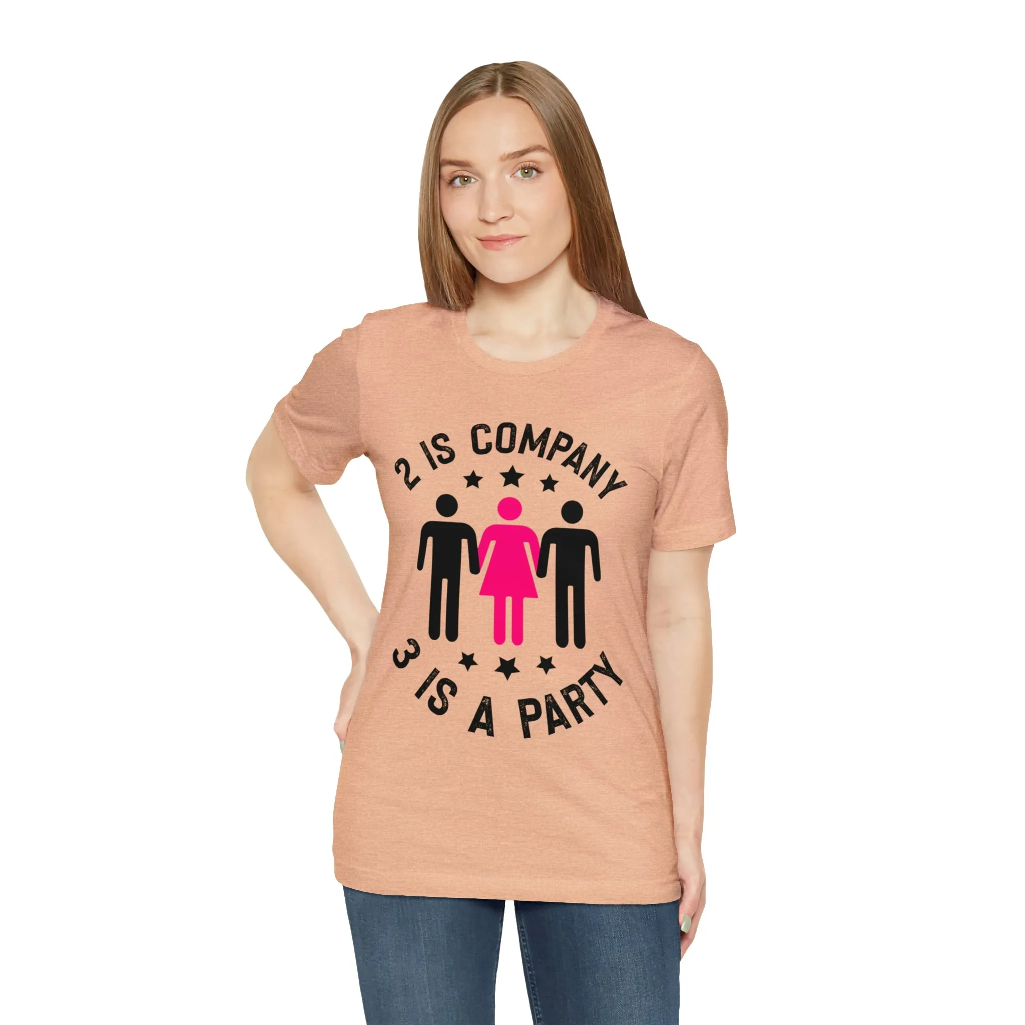 2 is Company Unisex Jersey Short Sleeve Tee