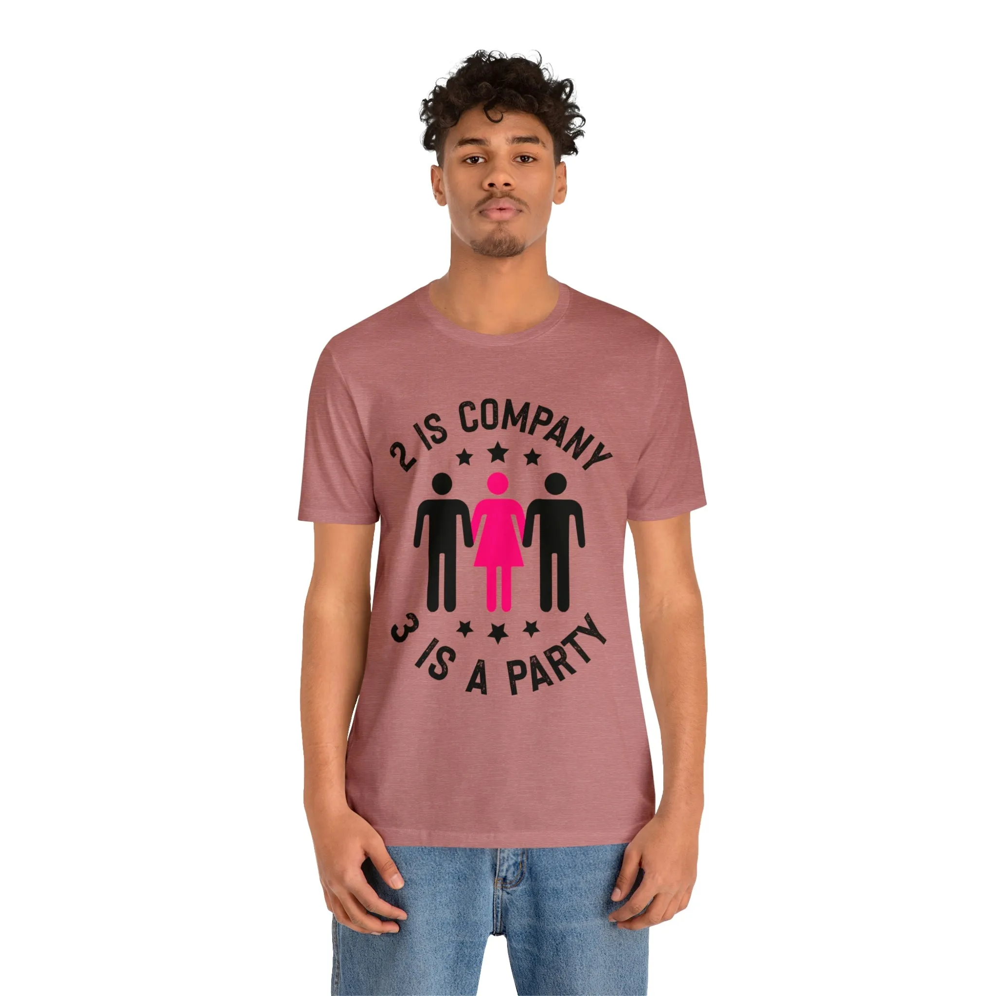 2 is Company Unisex Jersey Short Sleeve Tee