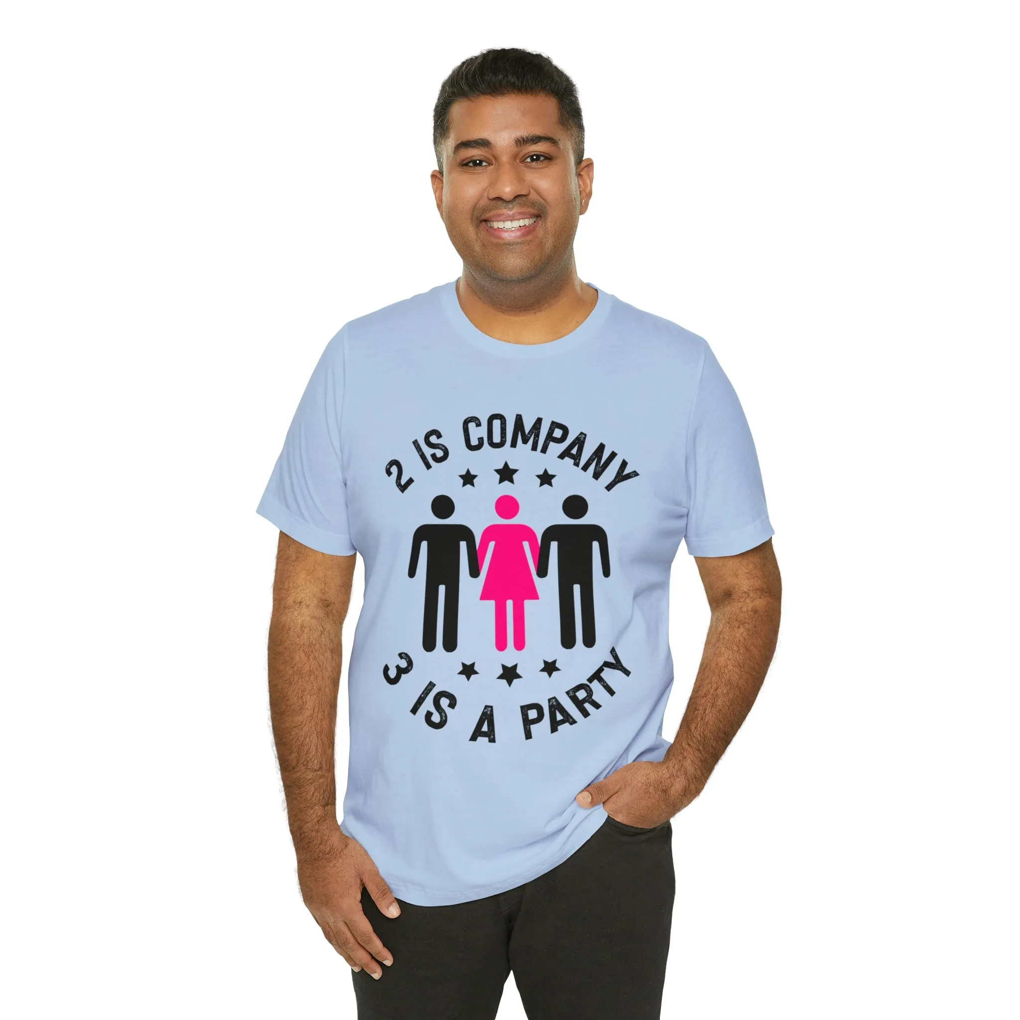 2 is Company Unisex Jersey Short Sleeve Tee