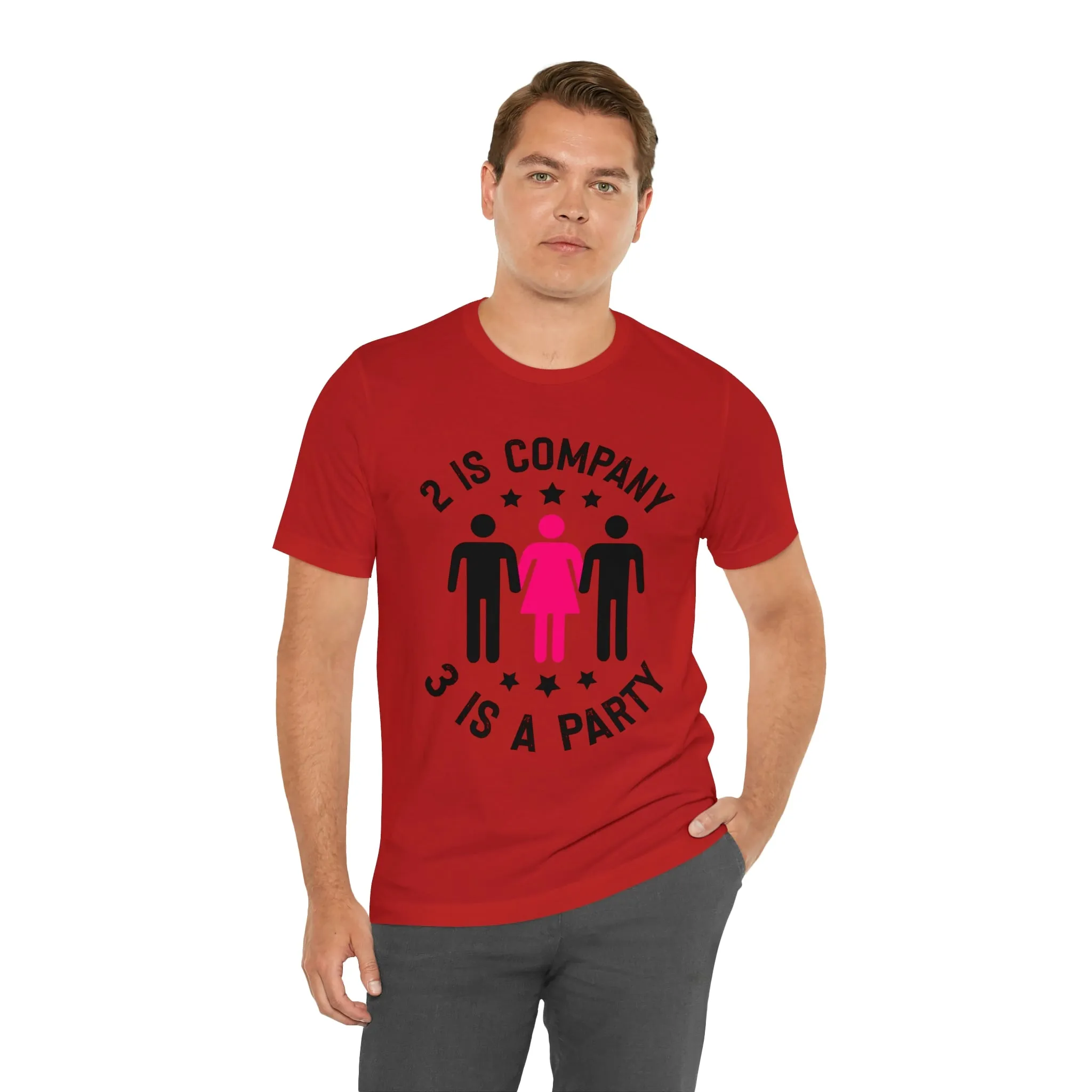 2 is Company Unisex Jersey Short Sleeve Tee