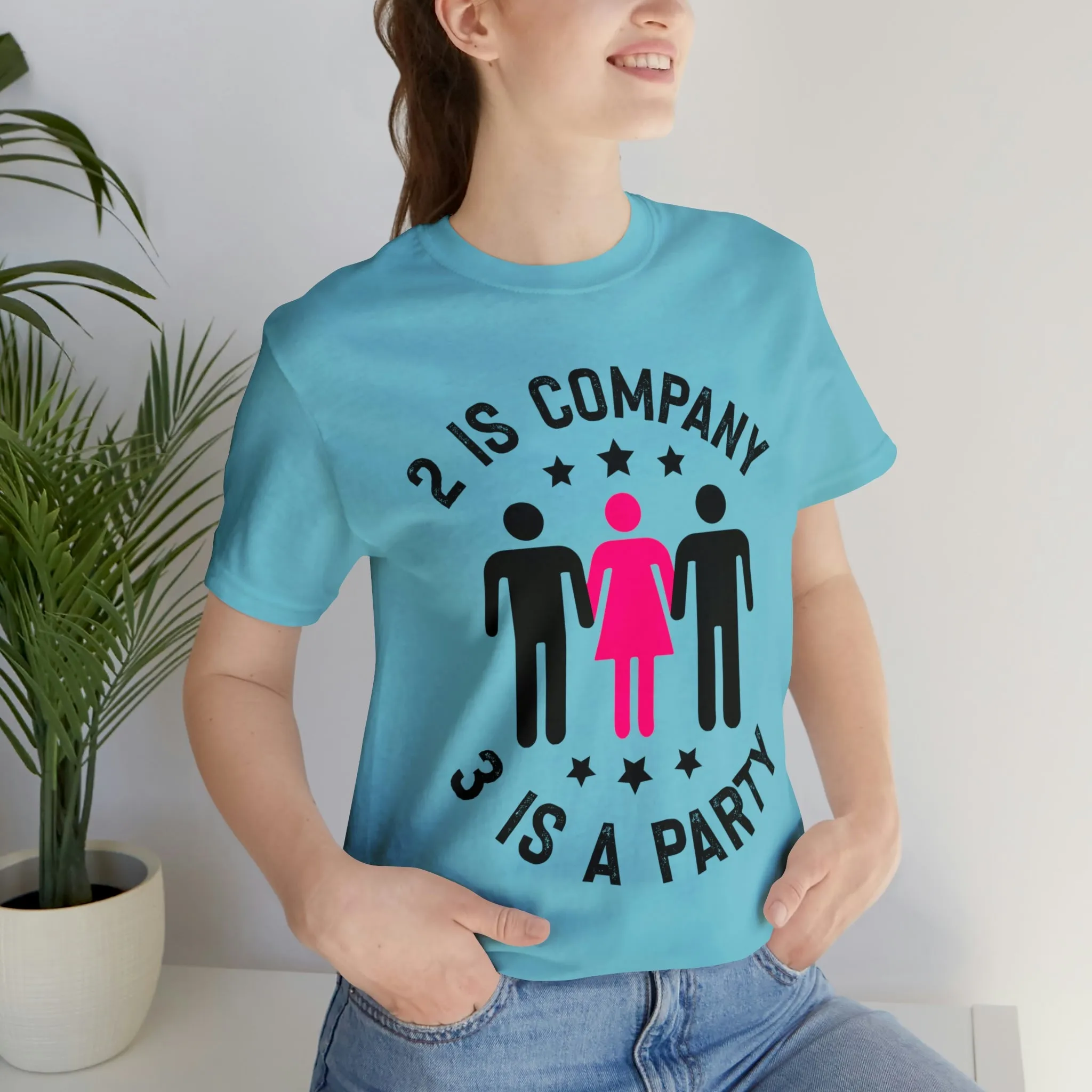 2 is Company Unisex Jersey Short Sleeve Tee