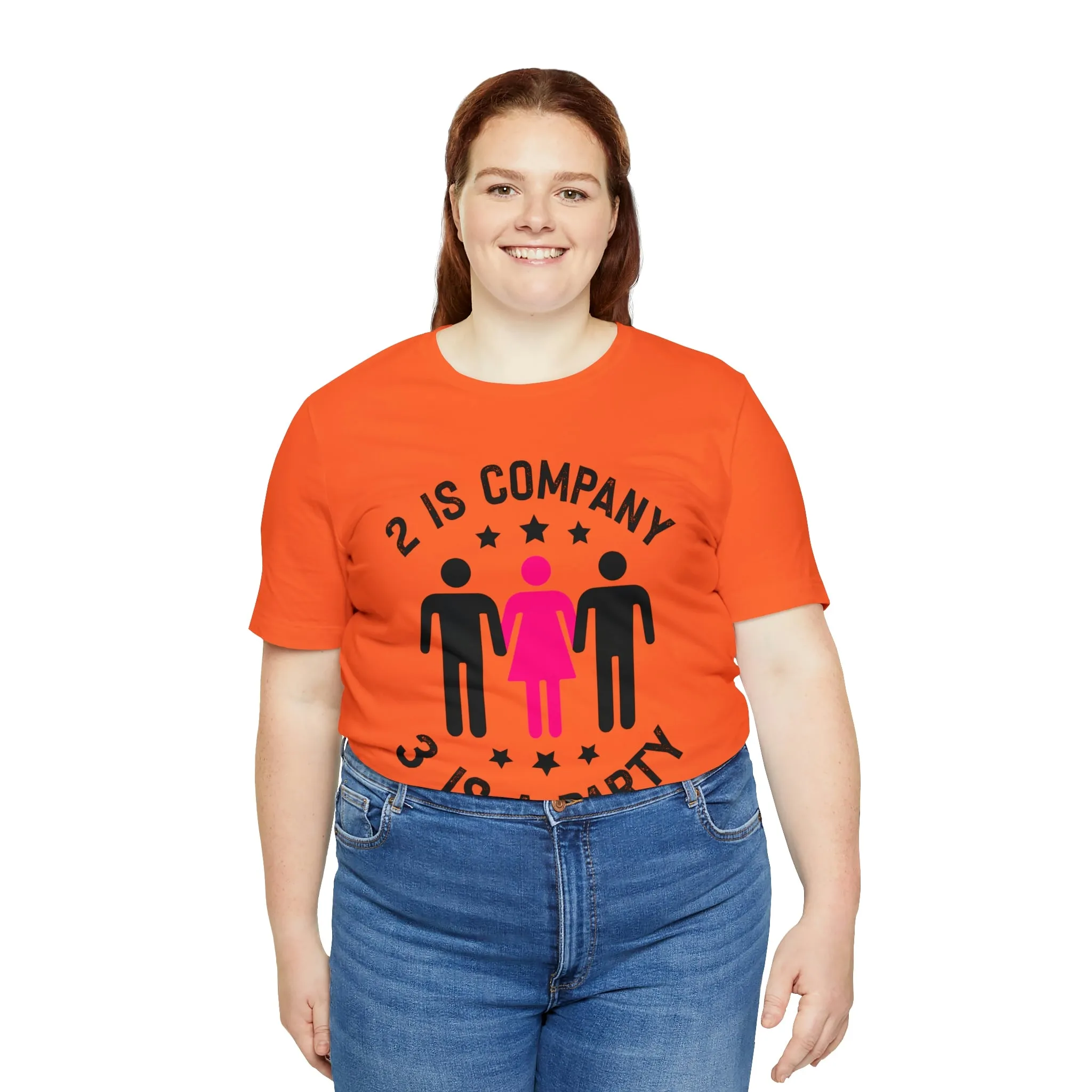 2 is Company Unisex Jersey Short Sleeve Tee