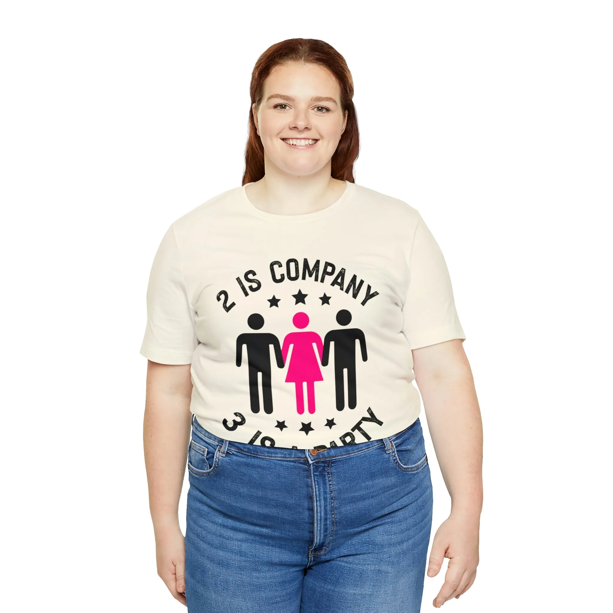 2 is Company Unisex Jersey Short Sleeve Tee