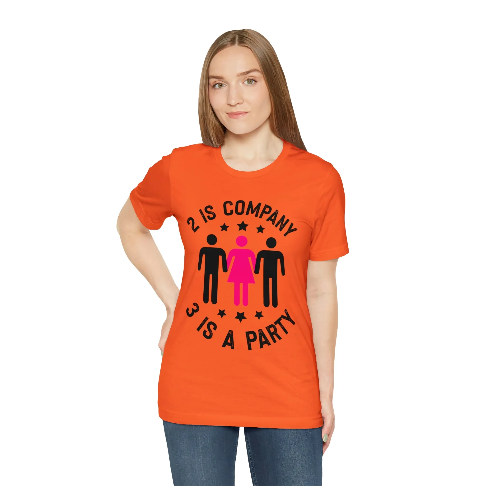 2 is Company Unisex Jersey Short Sleeve Tee