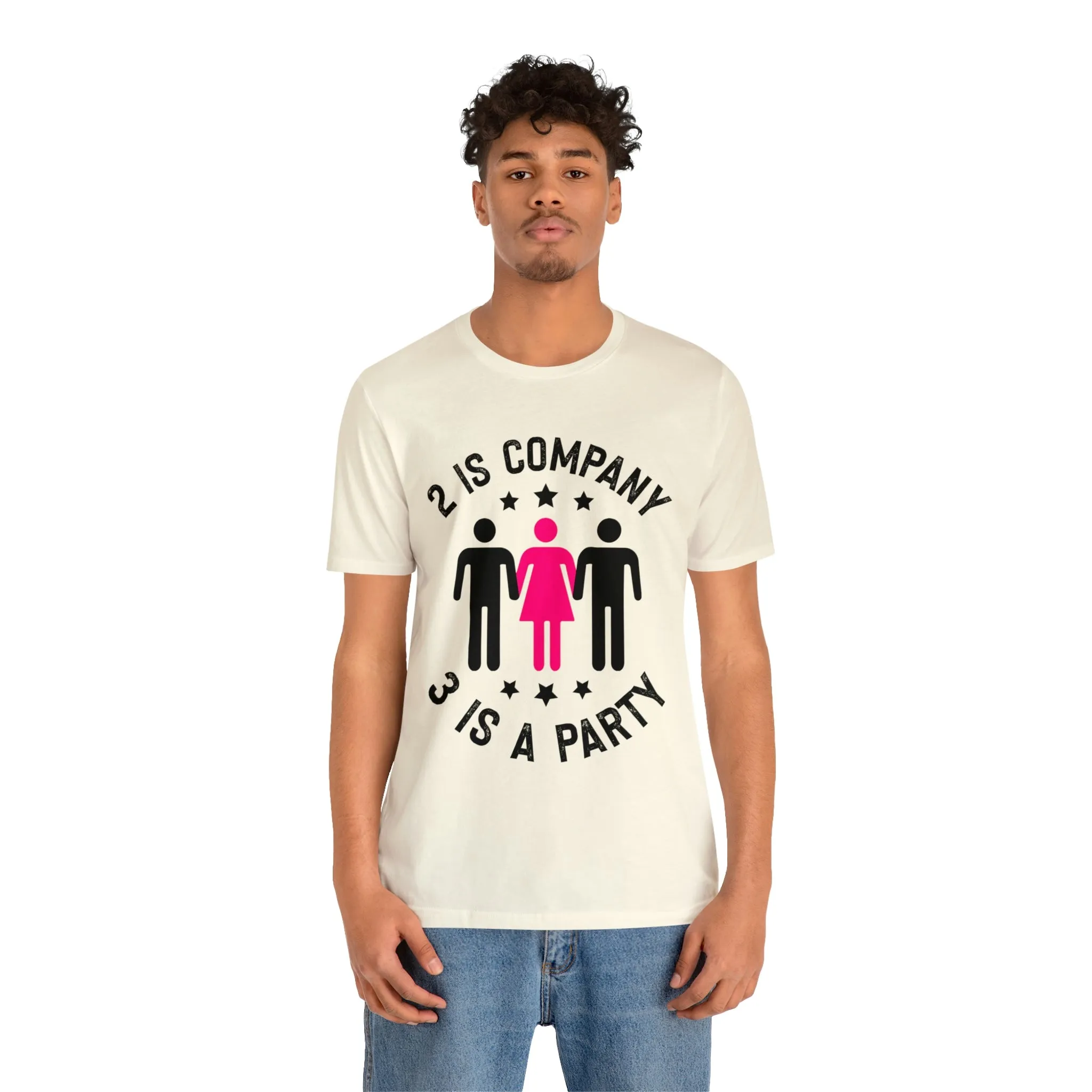 2 is Company Unisex Jersey Short Sleeve Tee